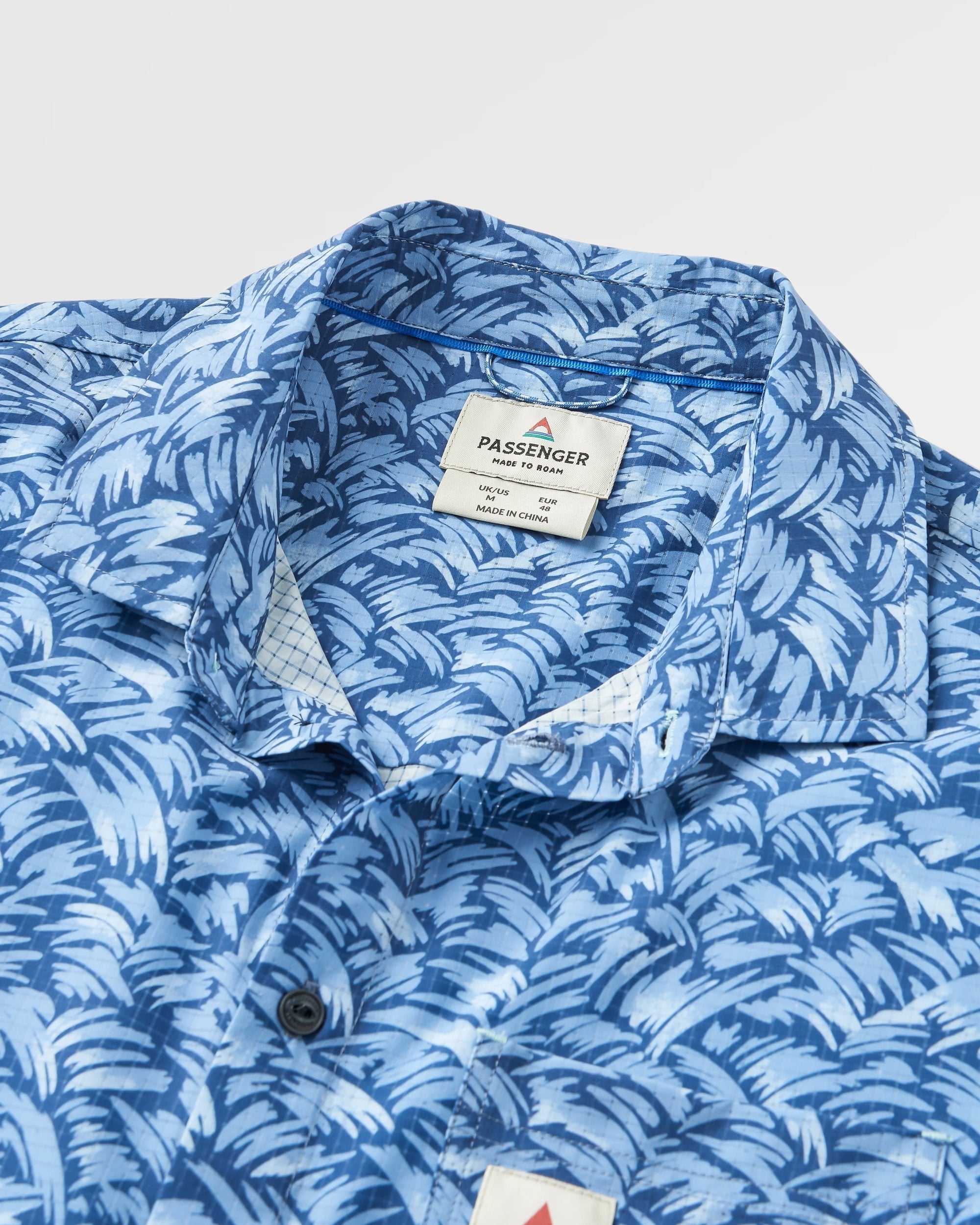 365 Recycled Active Shirt - Waves Dark Denim