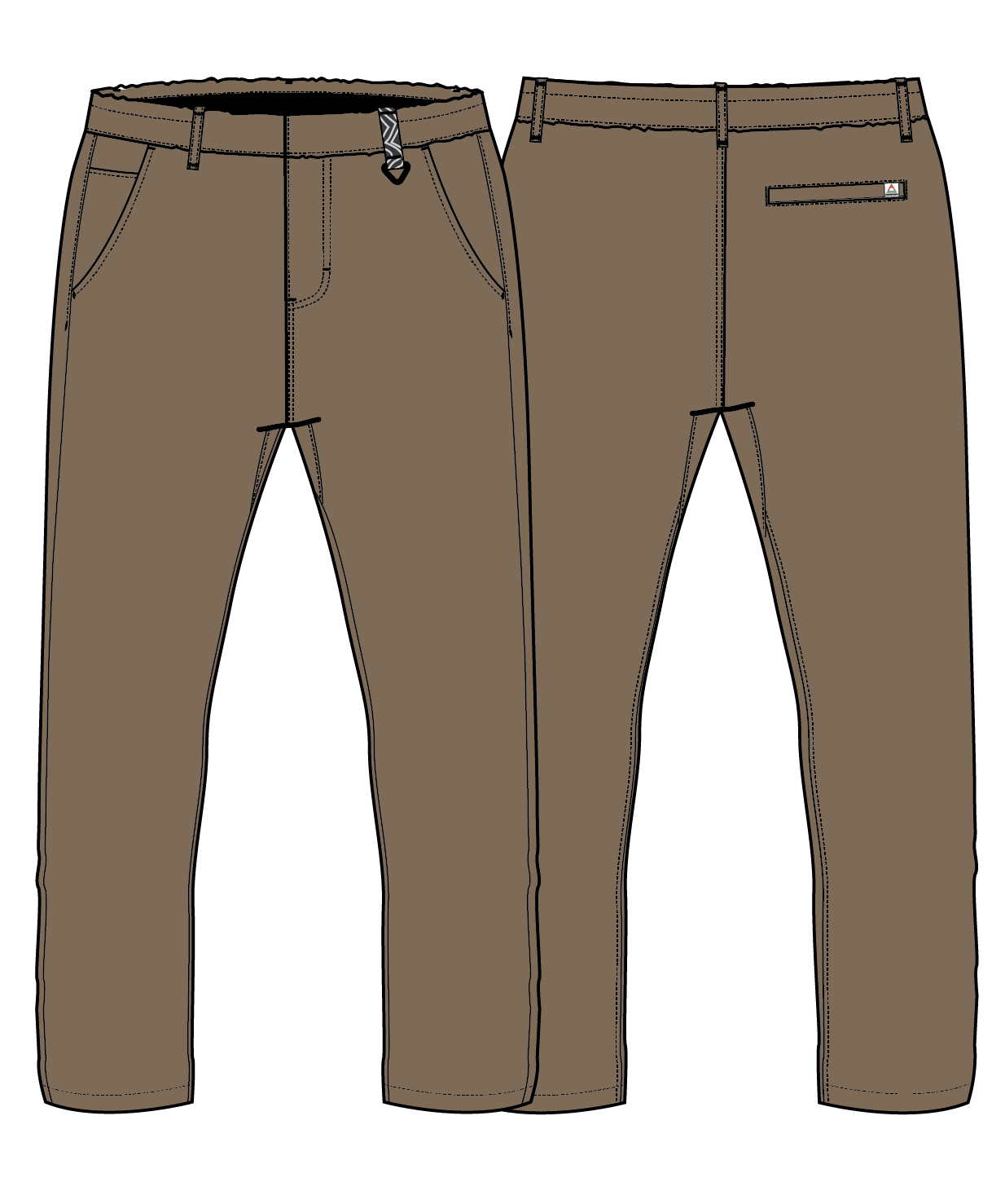 Horizon Comfort Chino - Toffee