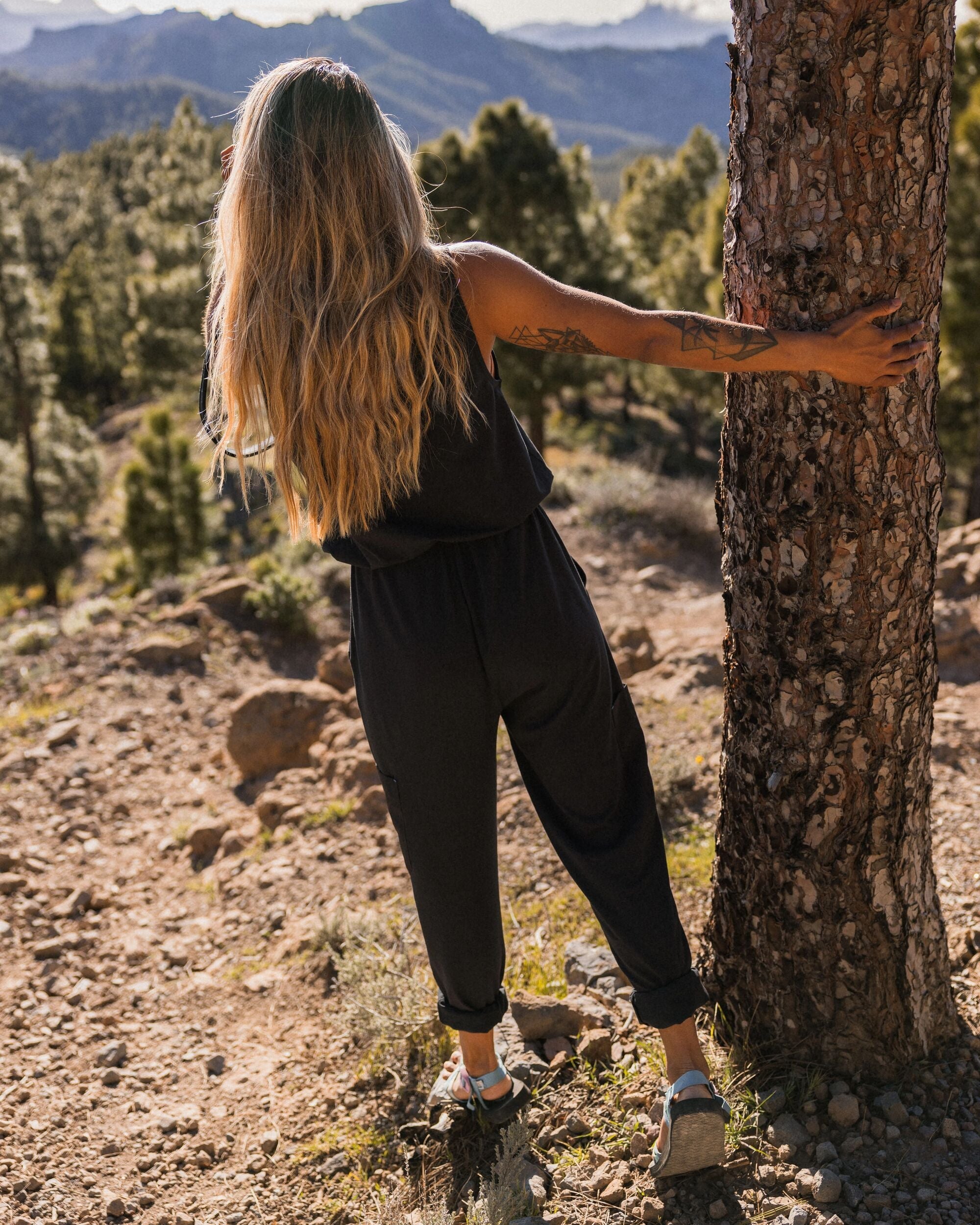 Aria Jumpsuit - Black