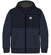 Adventure Recycled Deep-Pile Sherpa Fleece - Rich Navy