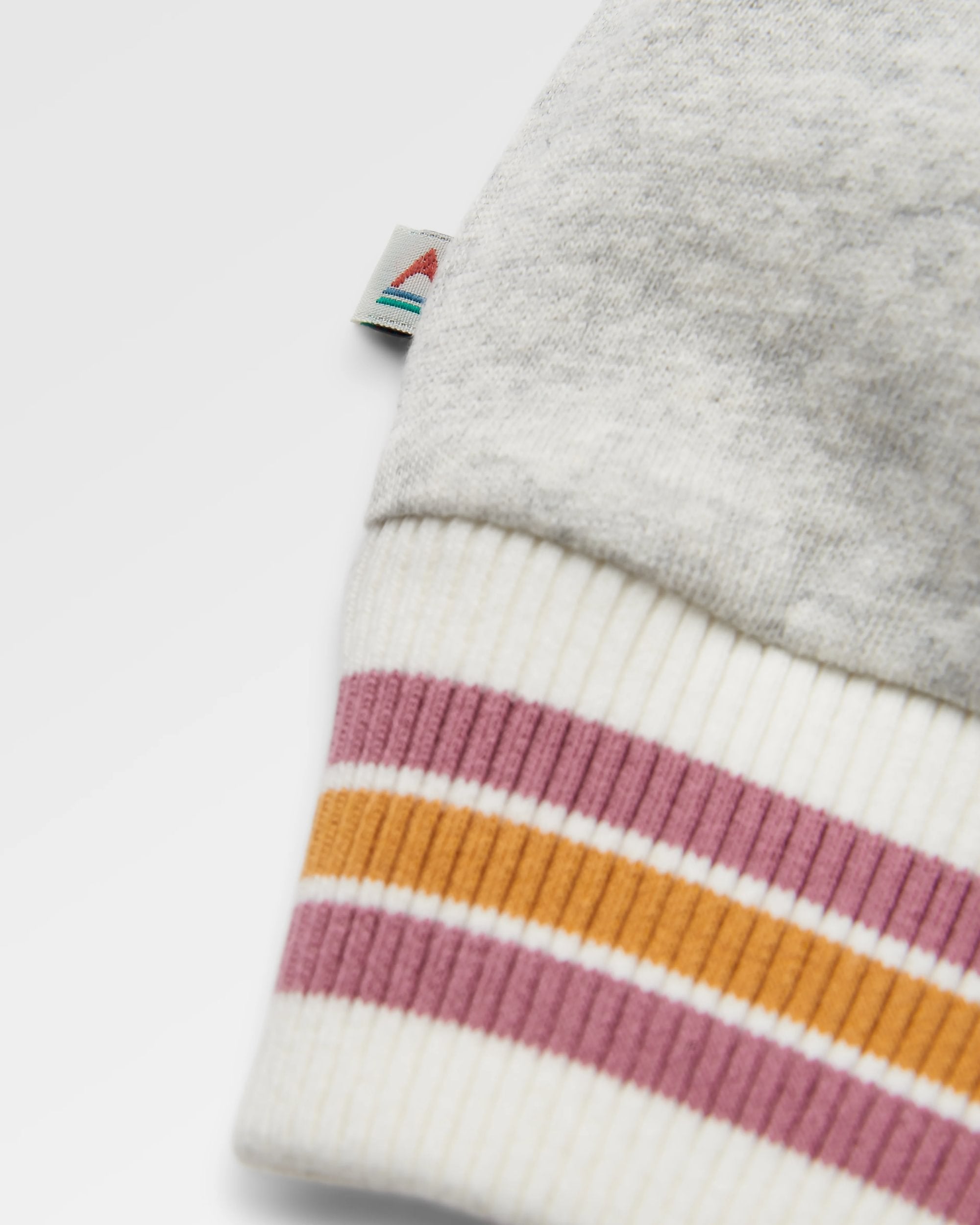 Fade Organic Cotton Sweatshirt - Light Grey Marl