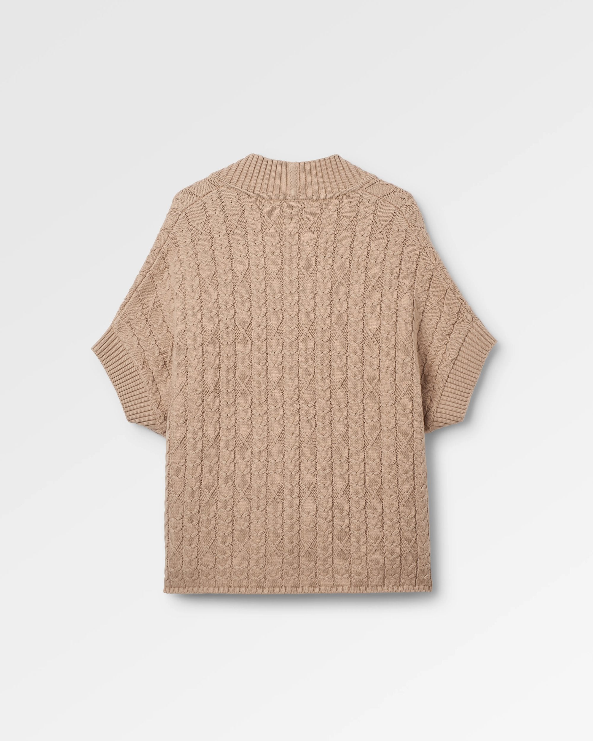 Homely Knitted Cardigan - Simply Taupe