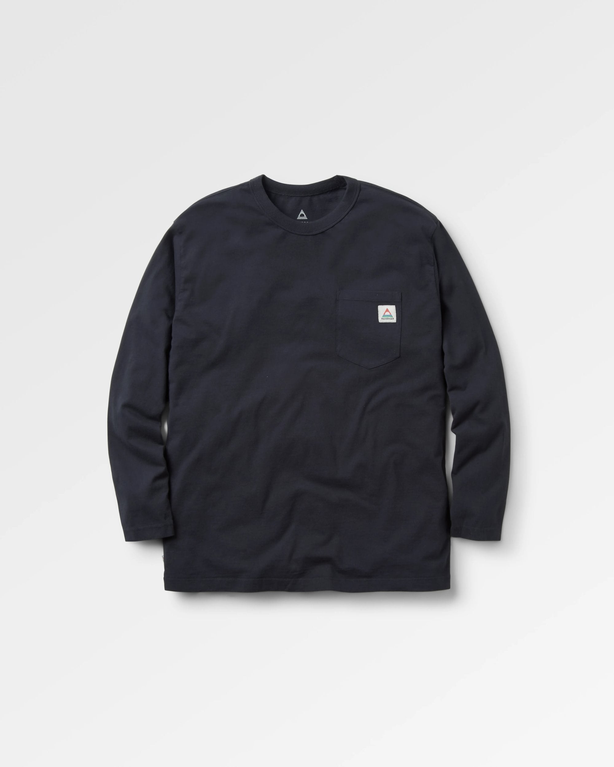 Heritage Organic Relaxed Fit LS T-Shirt - Black