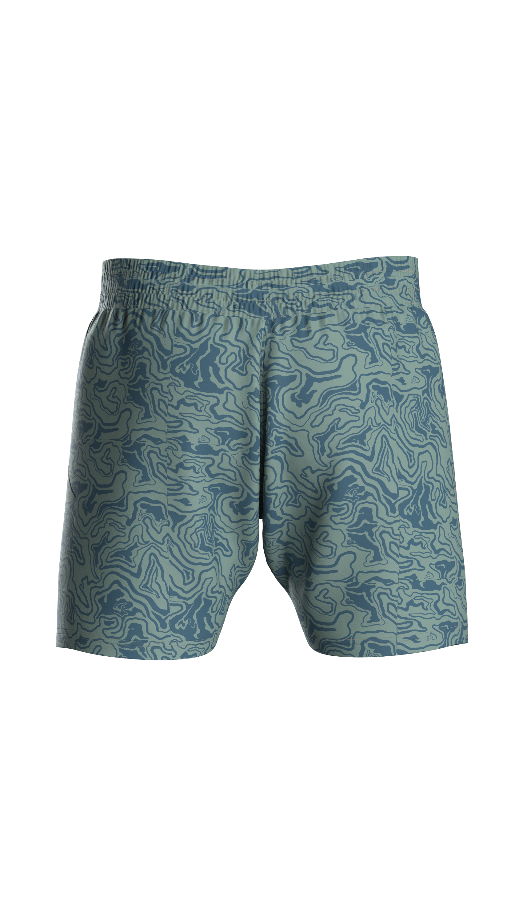 Drifter NetPlus® Swim Lined Short - Strata Swirl Arctic