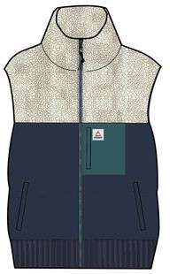 Inspire Recycled Insulated Gilet - Rich Navy