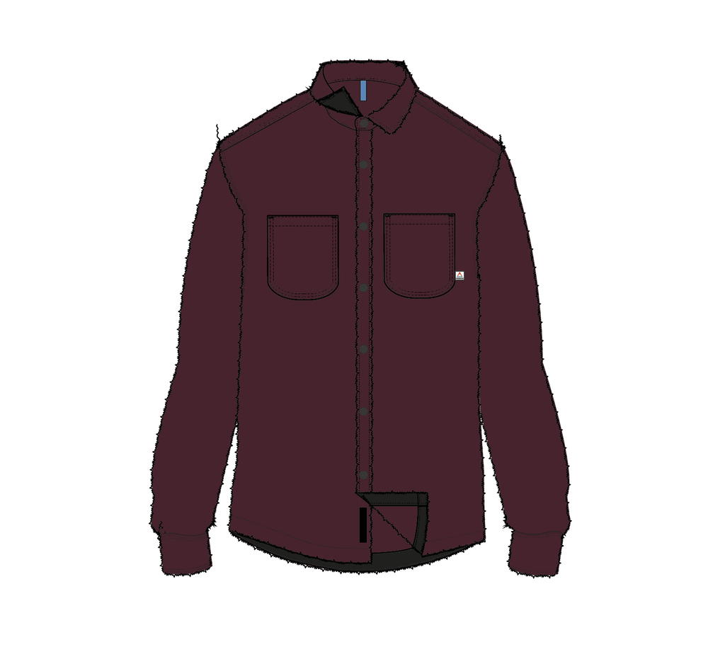 Backcountry Recycled Sherpa Fleece Shirt - Fig