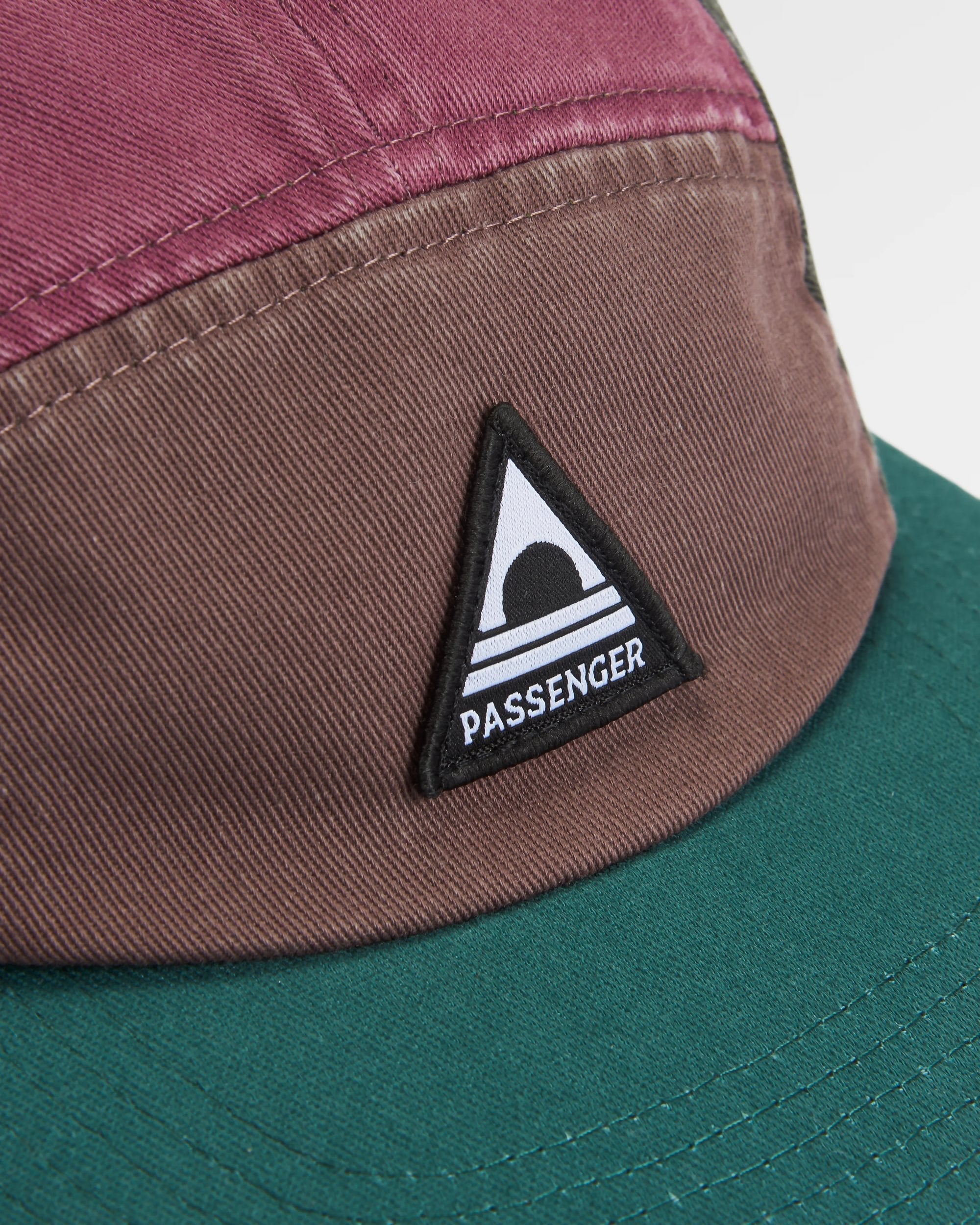 Fixie Recycled 5 Panel Cap - Grape Multi