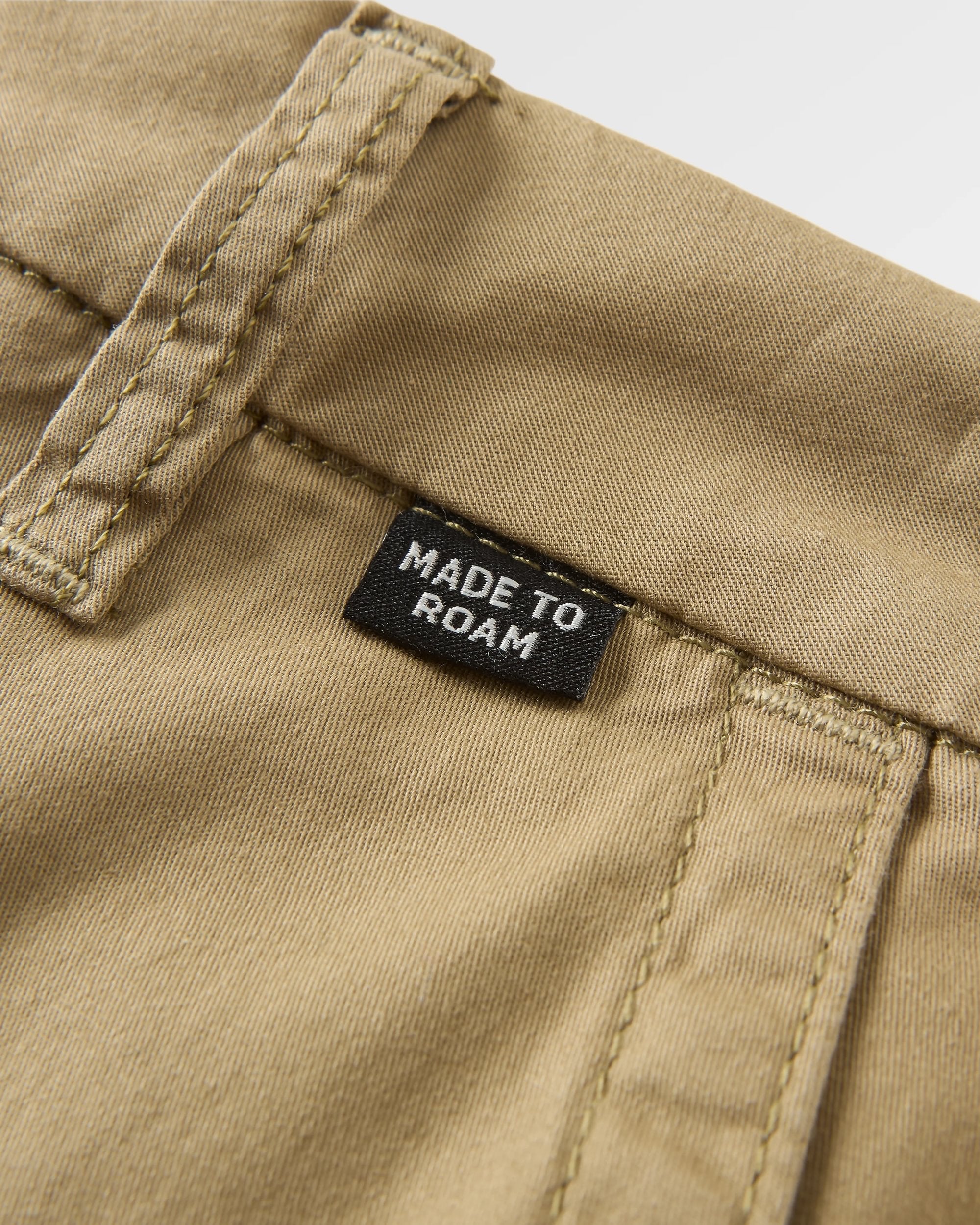 365 Light Organic Cotton Trouser - Faded Olive