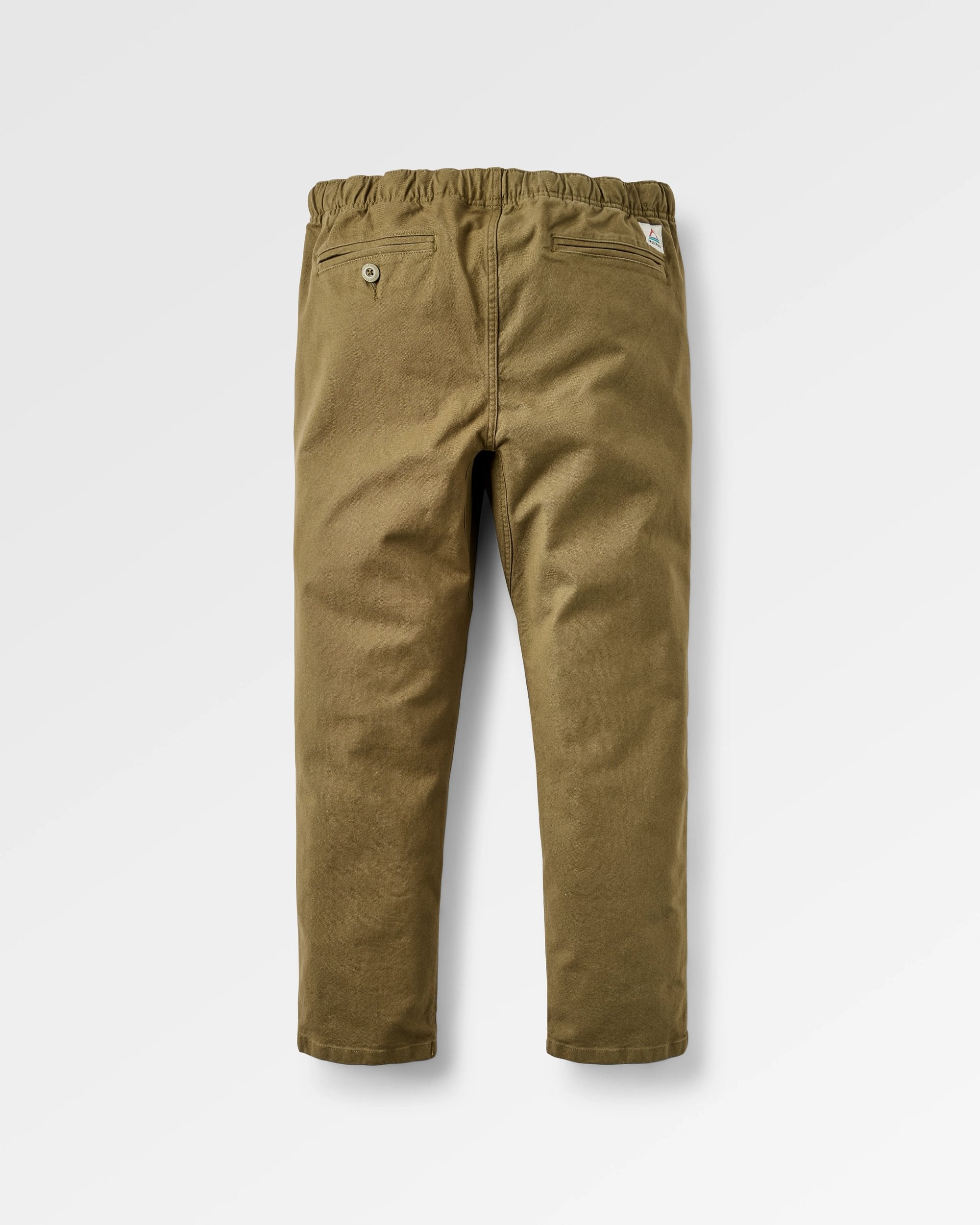 Adventurer Organic Cotton Canvas Trouser - Dark Olive