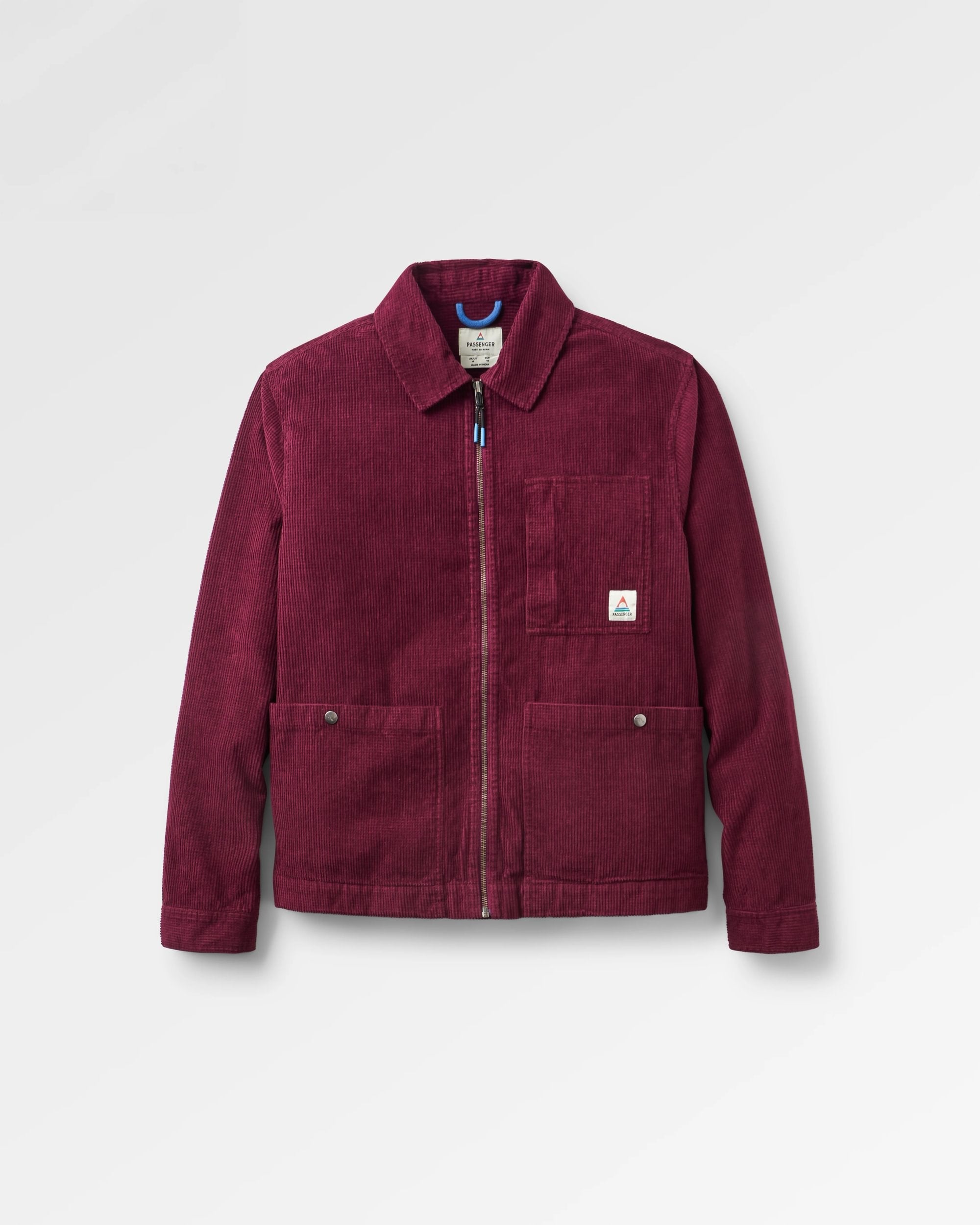 Harvest Organic Cotton Cord Overshirt - Fig