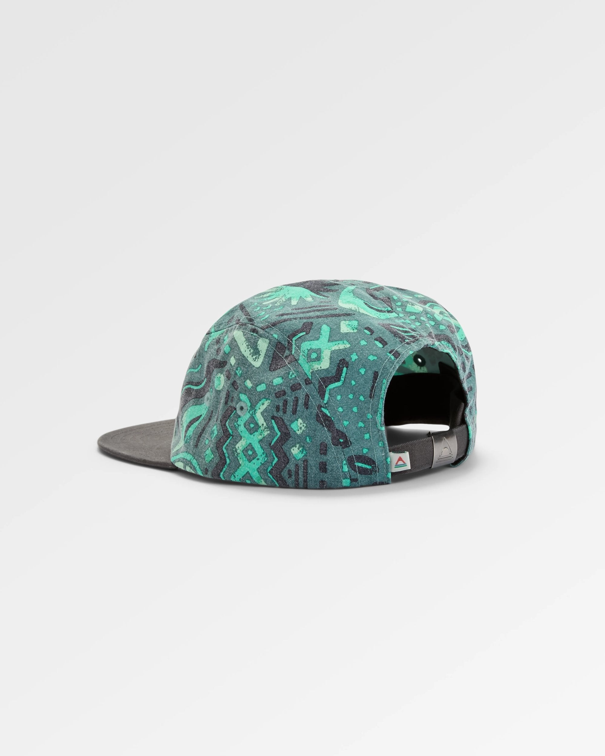 Coast Organic Cotton 5 Panel Cap - Elemental Geo Arctic
