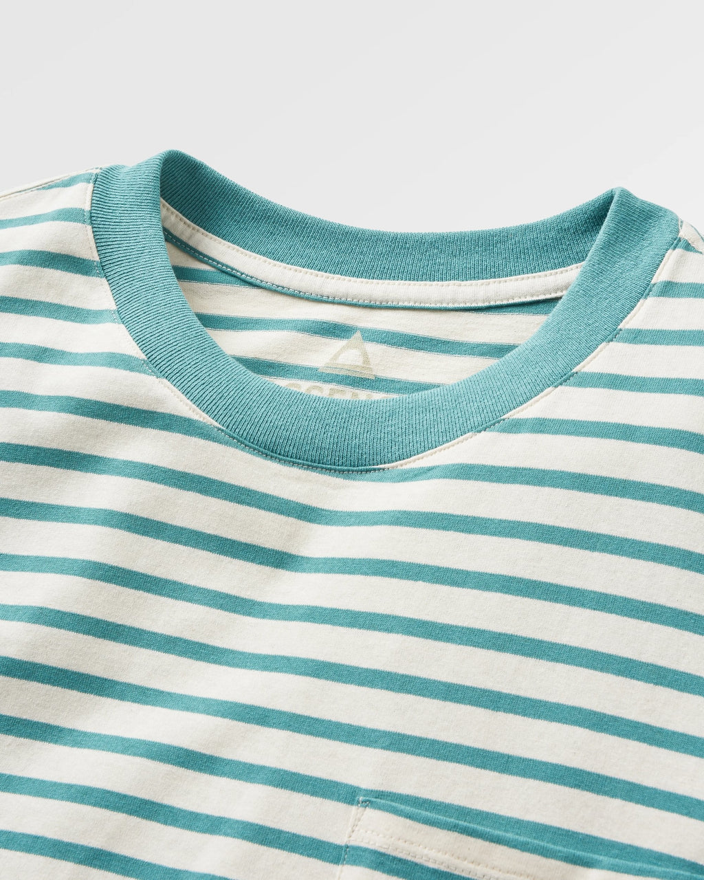 Zen Recycled Cotton Relaxed Fit T-Shirt - Deep Sea Stripe
