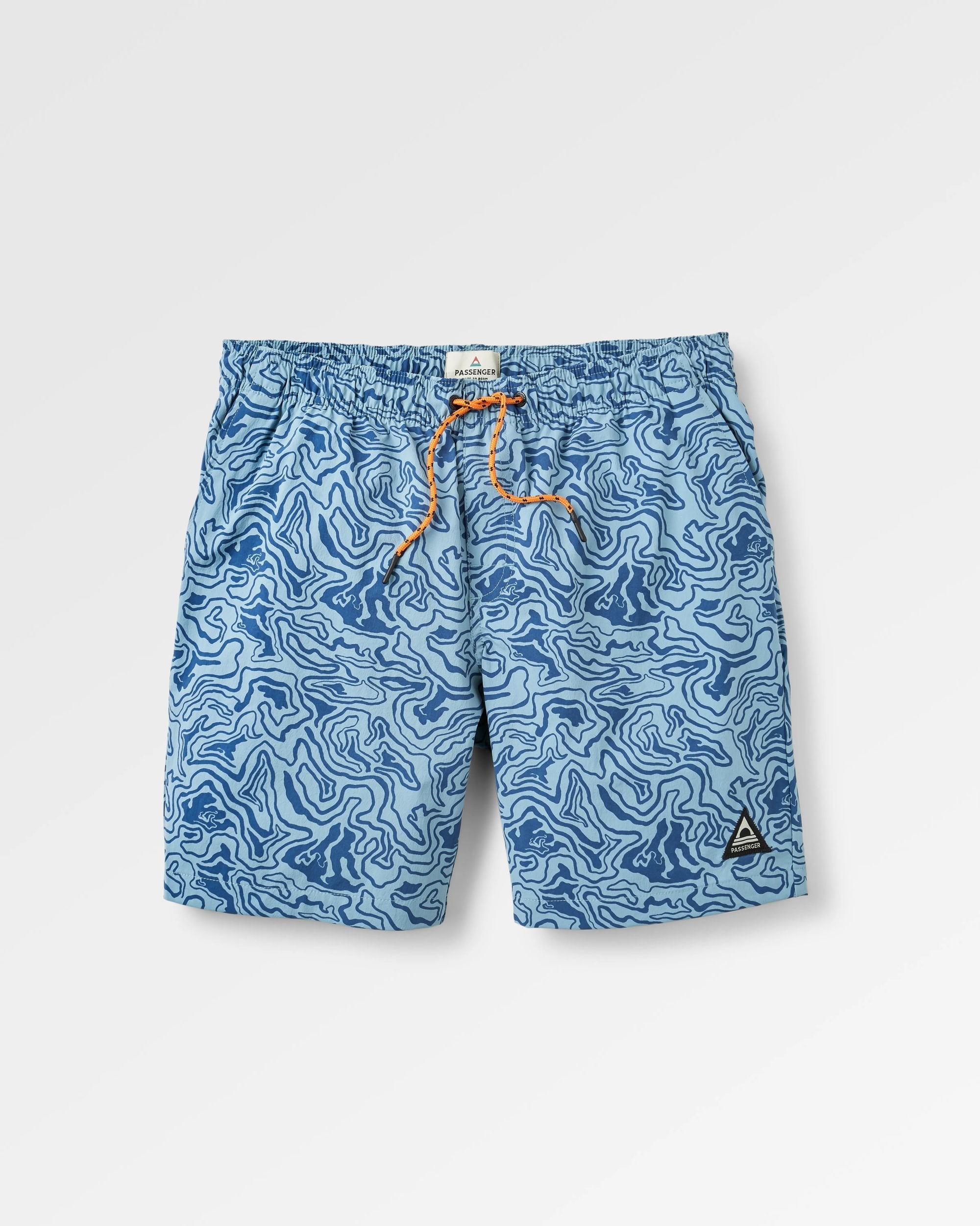 Drifter NetPlus® Swim Lined Short - Strata Swirl Arctic