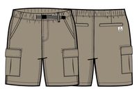 Adventurer Cargo Cotton Short - Chinchilla Brown