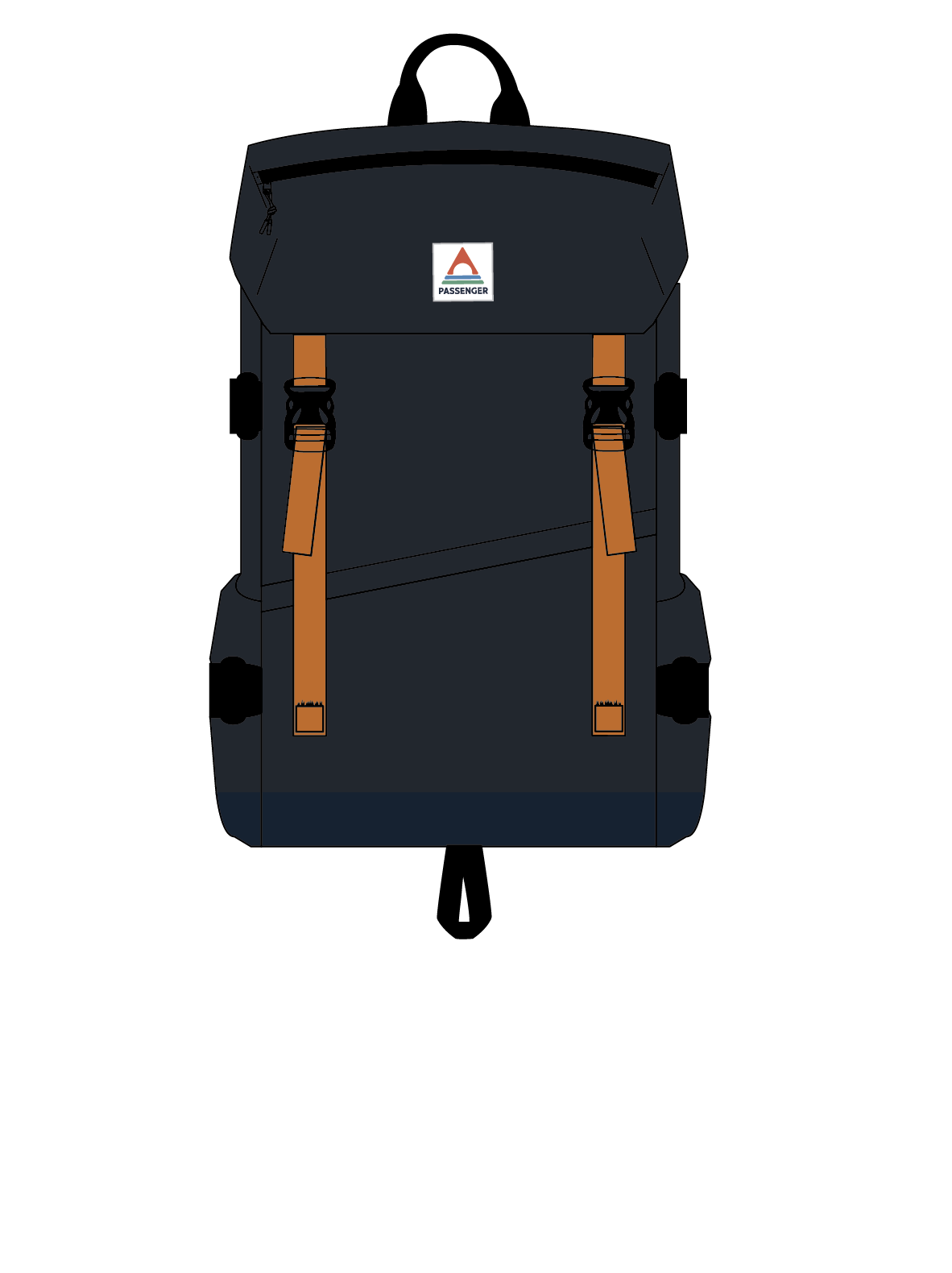 Boondocker Tide Recycled 26L Backpack - Black