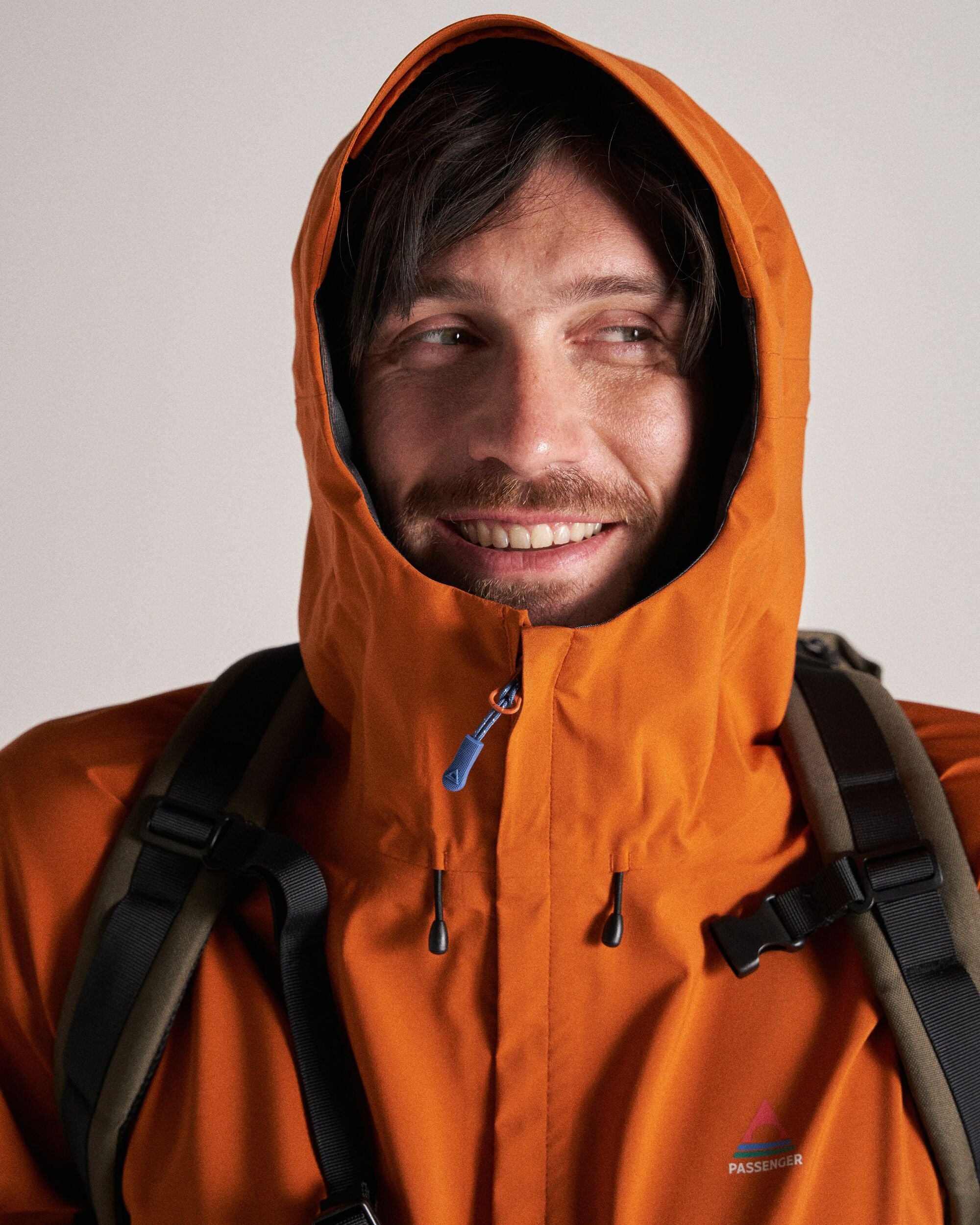 Five Season Recycled Waterproof Jacket - Sunset Orange