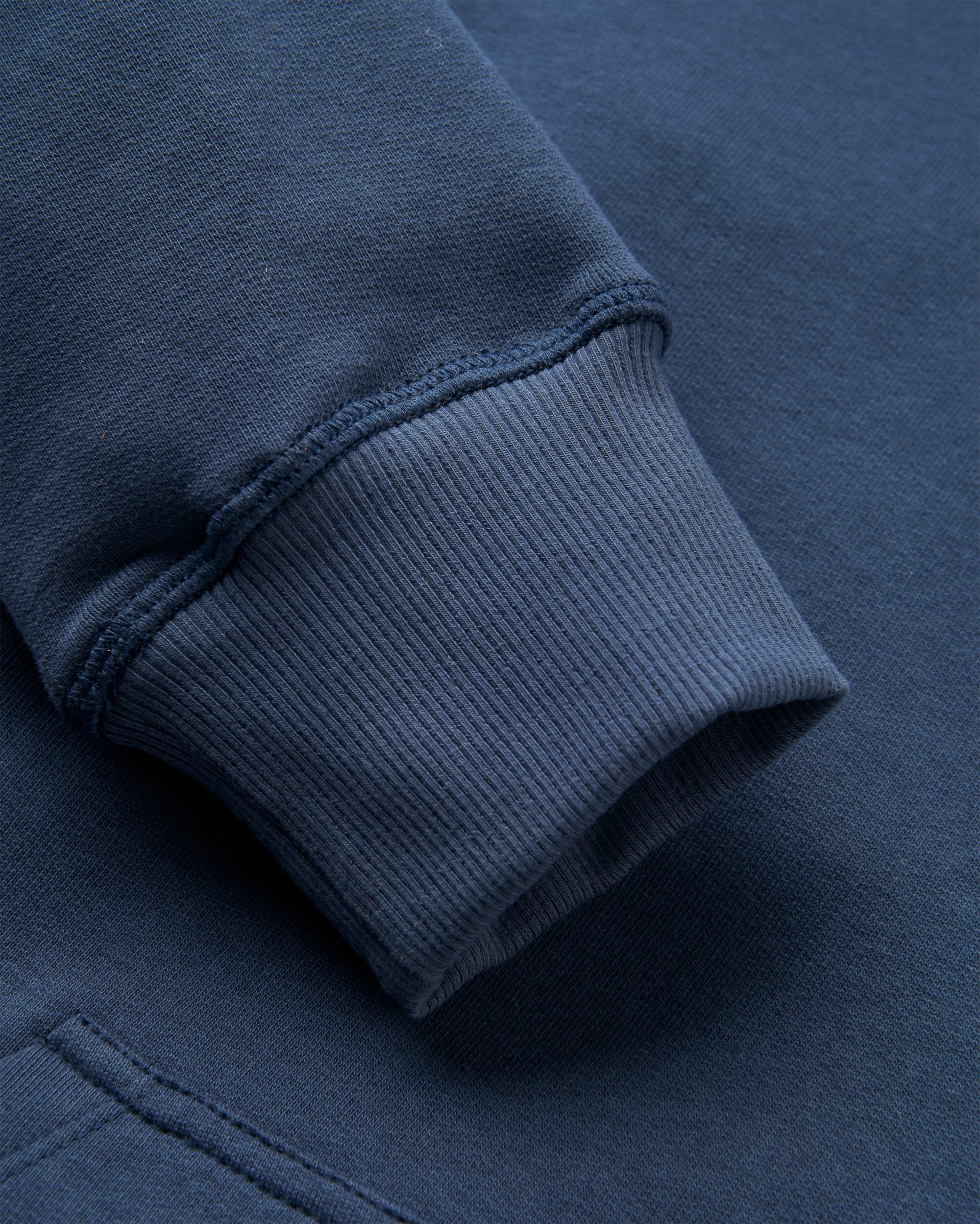 Escapism Recycled Cotton Hoodie - Rich Navy
