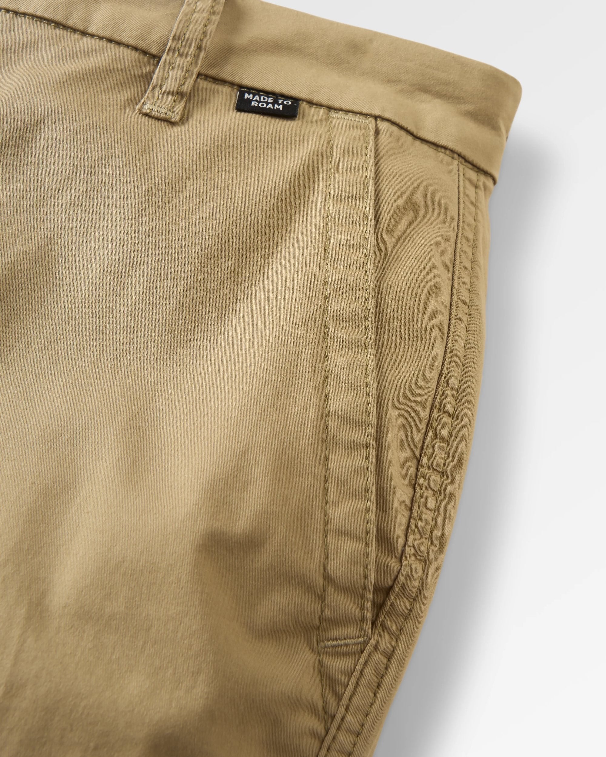 365 Light Organic Cotton Trouser - Faded Olive