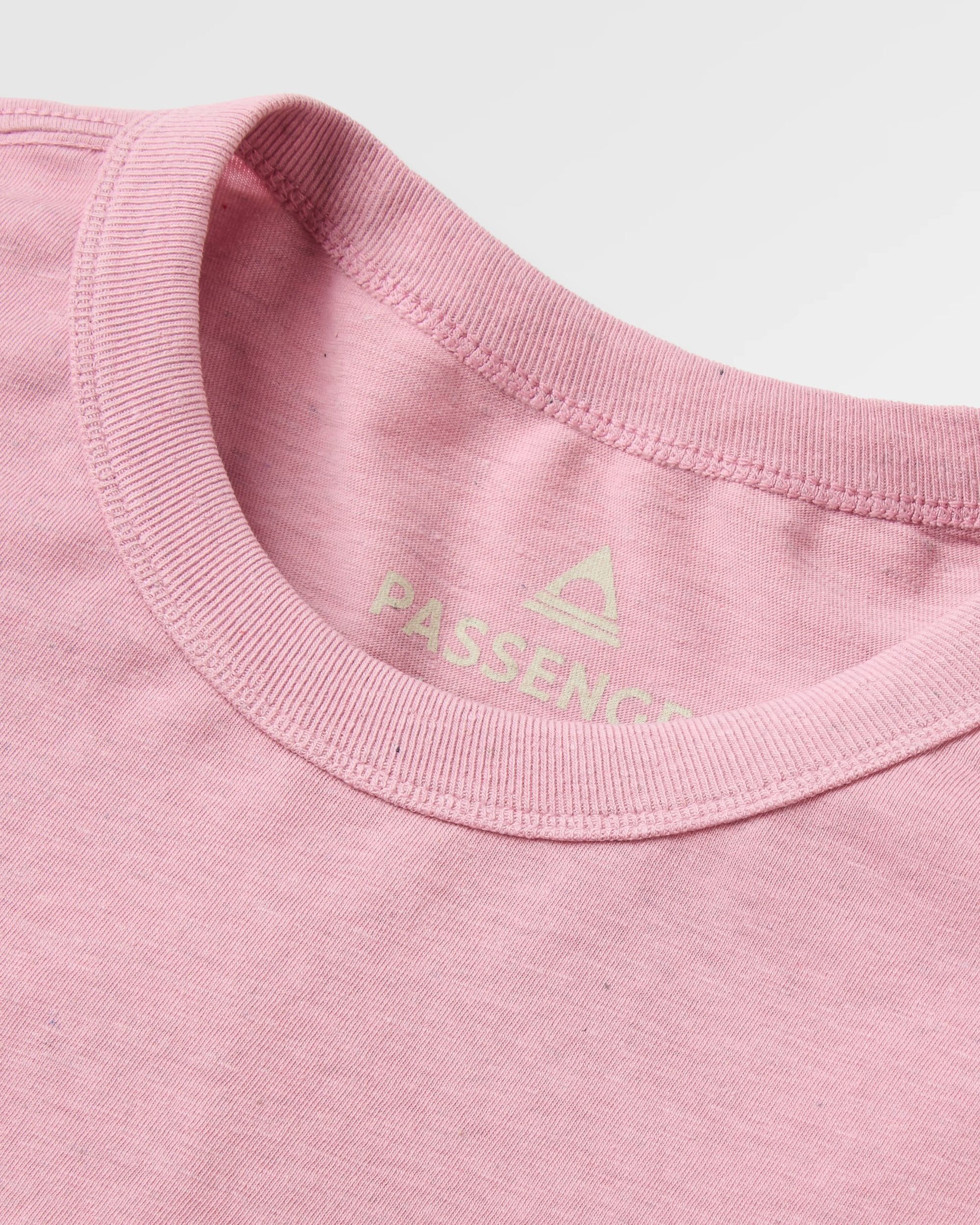 Heritage Organic Relaxed Fit LS T-Shirt - Pink Haze