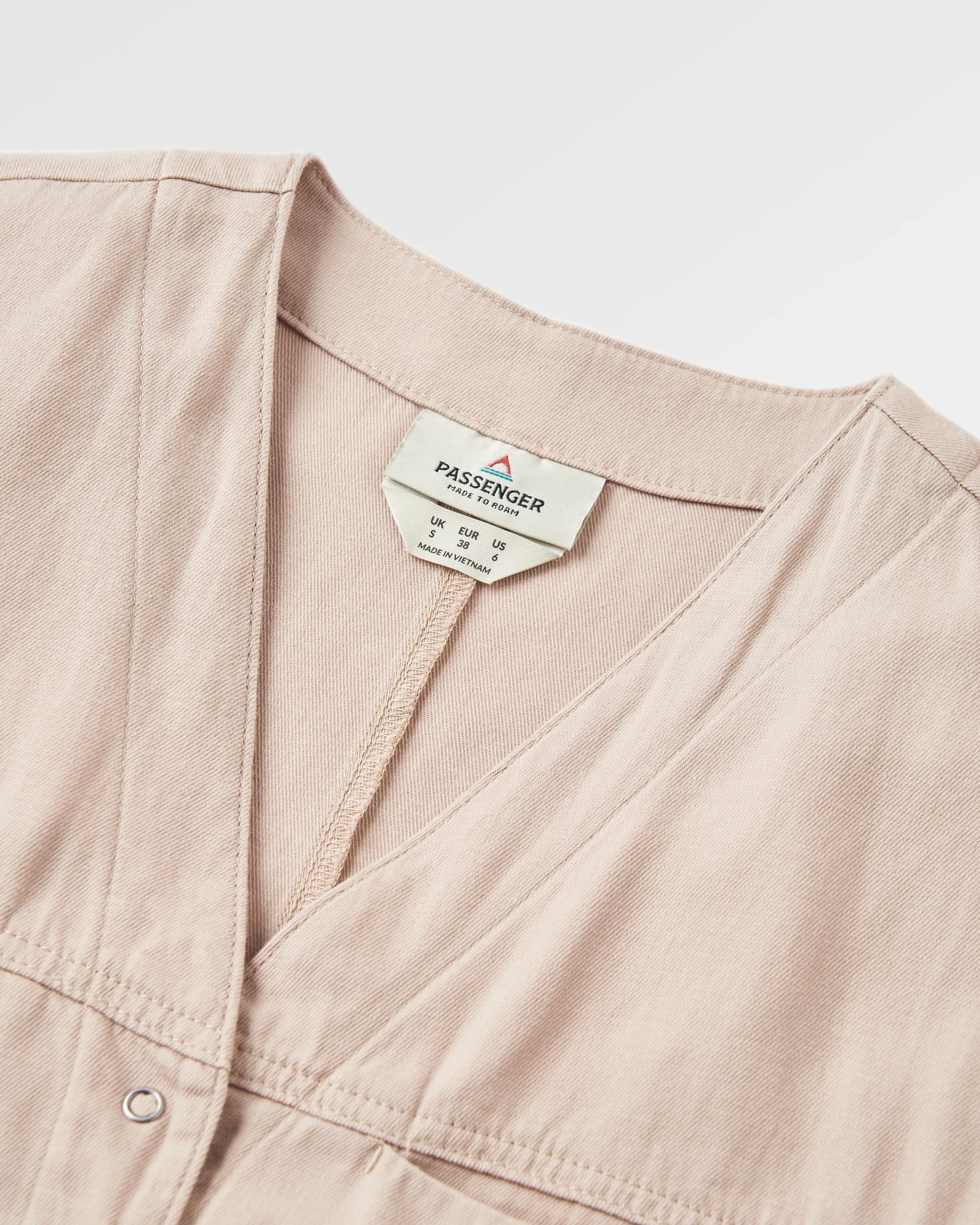 Esen Short Sleeve Jumpsuit - Simply Taupe