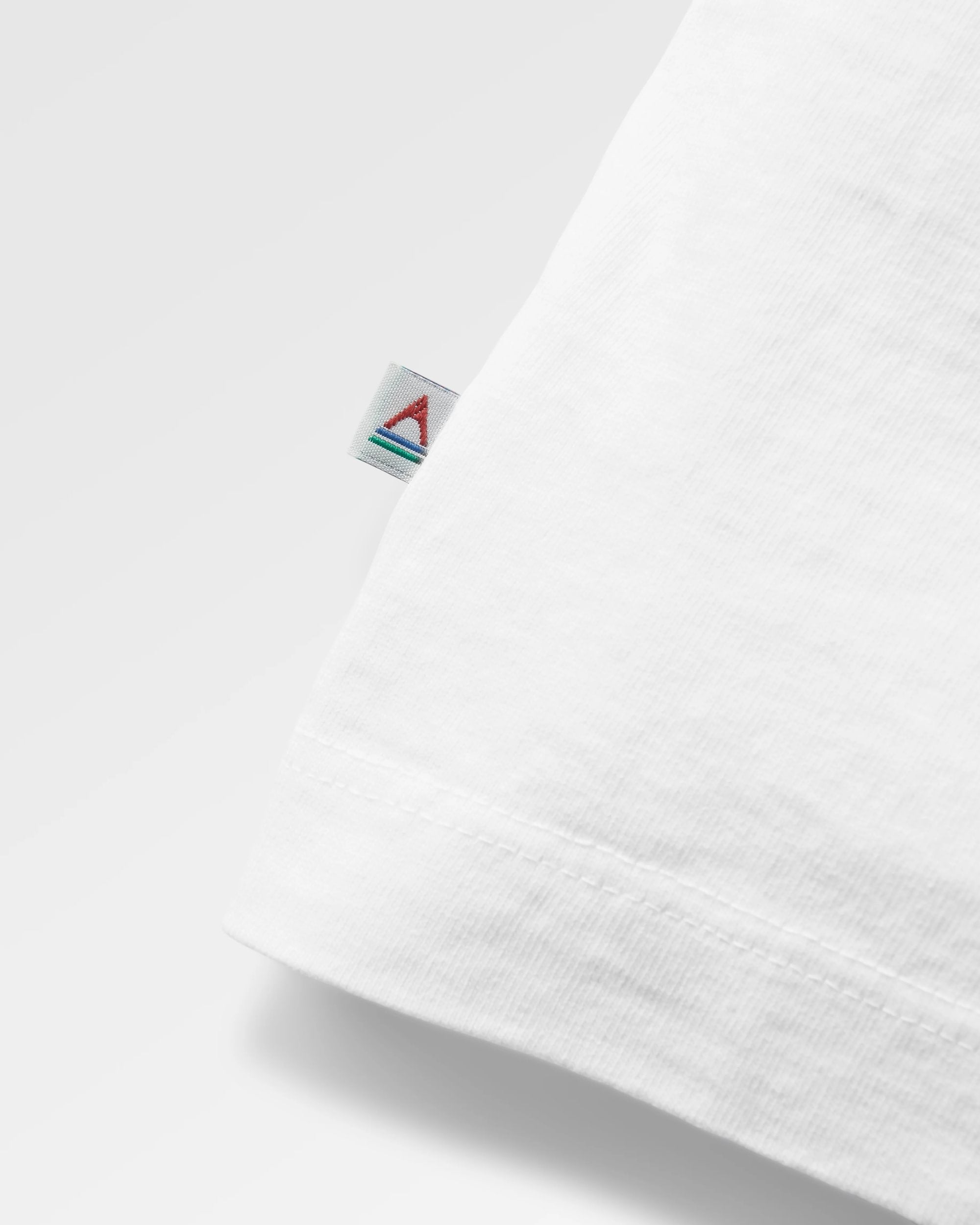Heritage Organic Relaxed Fit LS T-Shirt - White