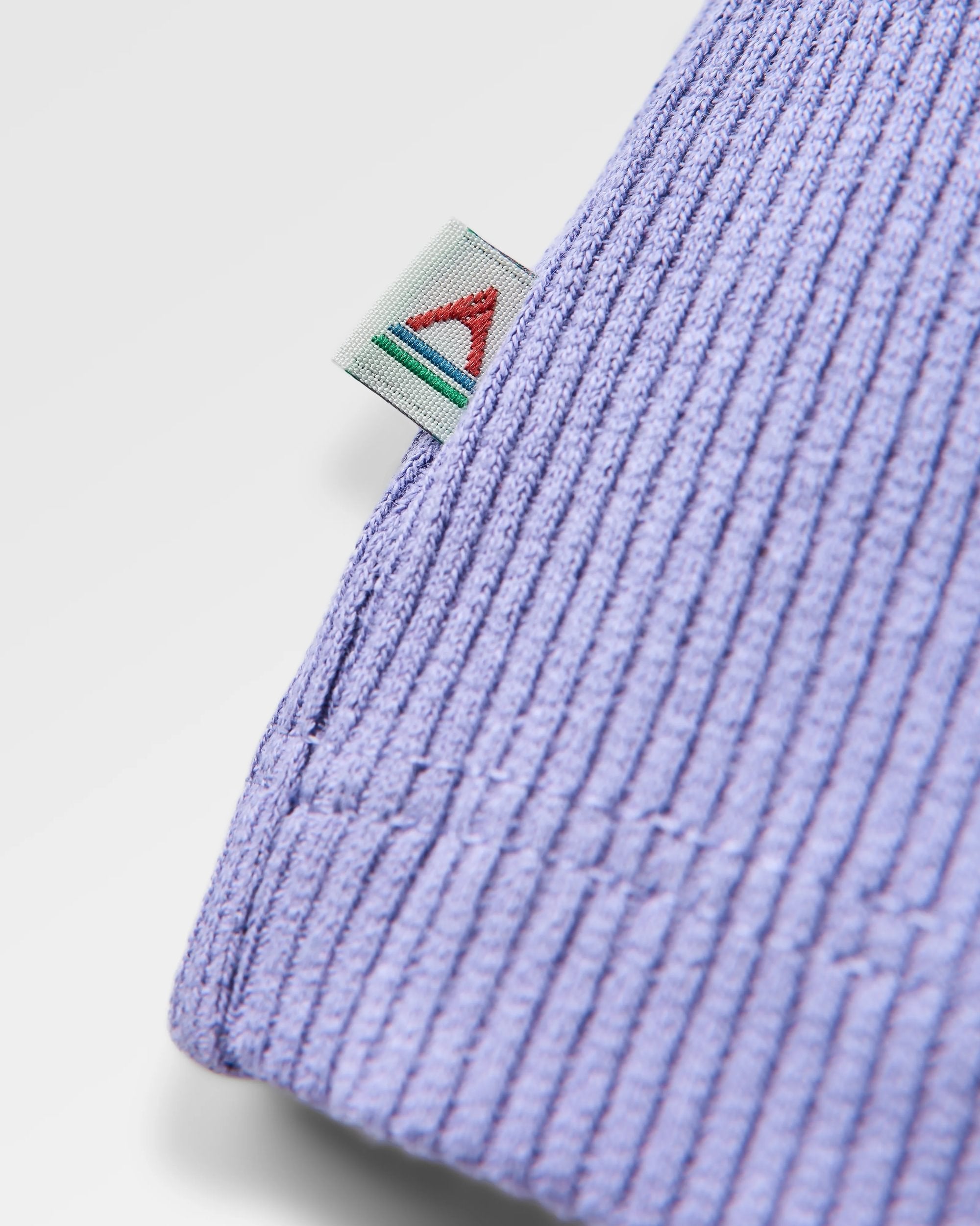 Easy Days Ribbed Graphic Cropped Vest - Retro Purple
