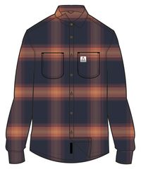 Backcountry Check Shirt - Rich Navy/ Red Ochre Check