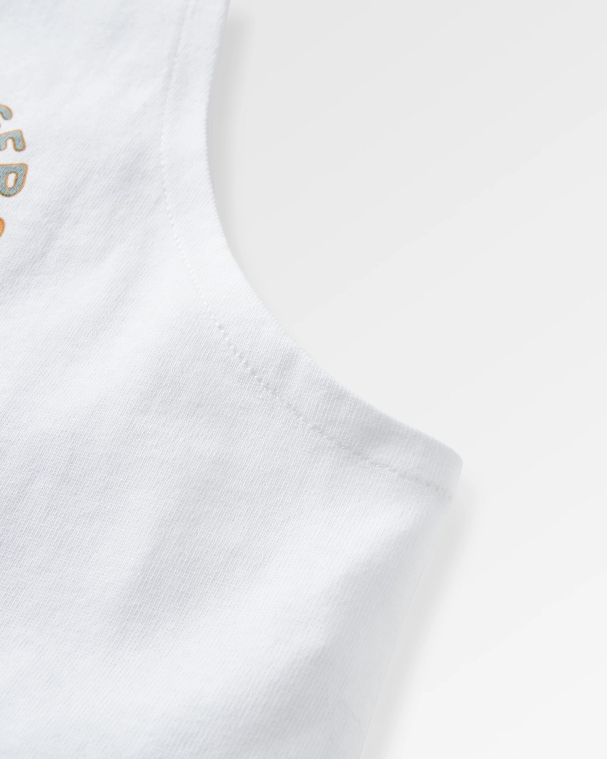Dune Women's Recycled Cotton Vest - White