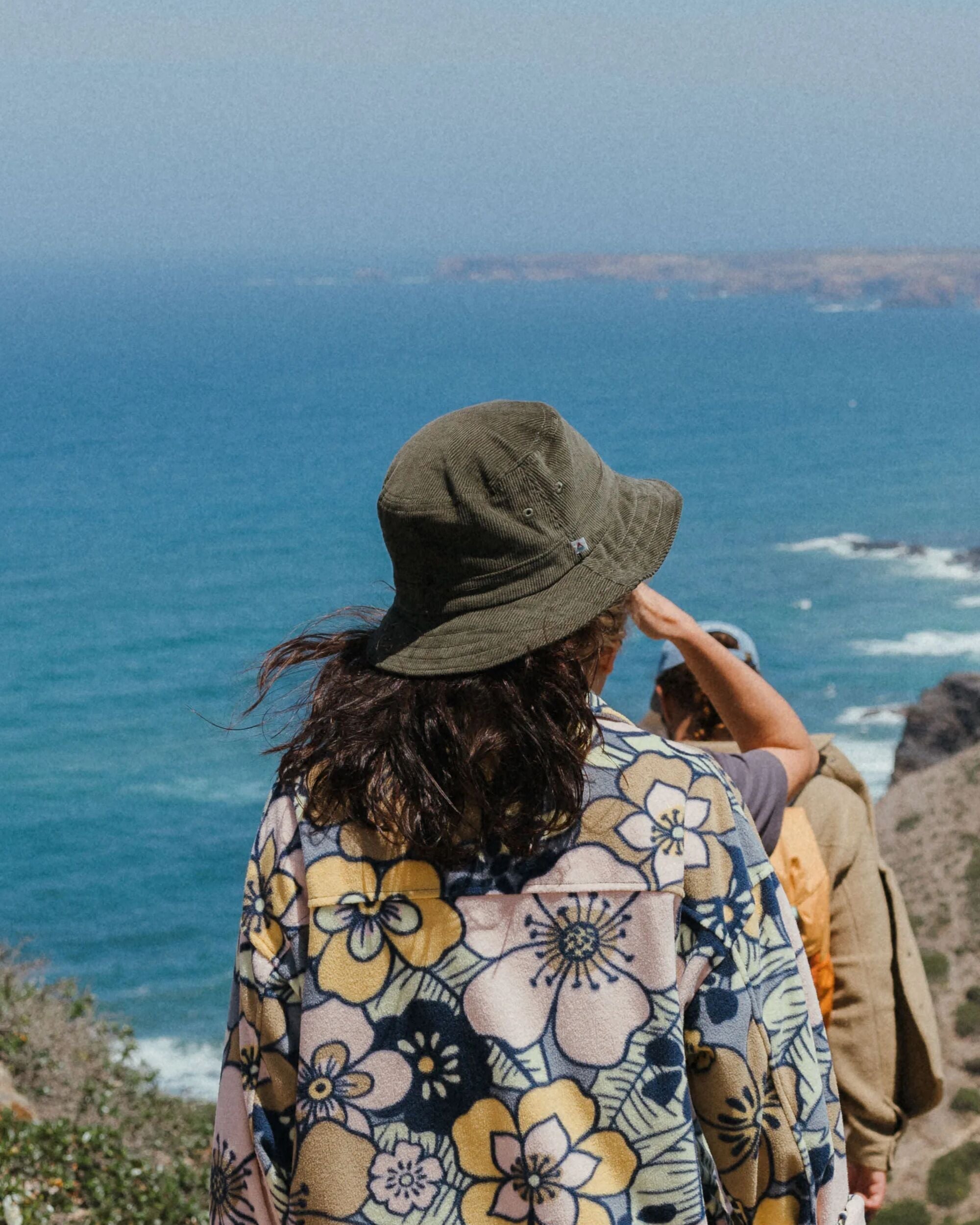 Forest Recycled Cord Bucket Hat - Khaki