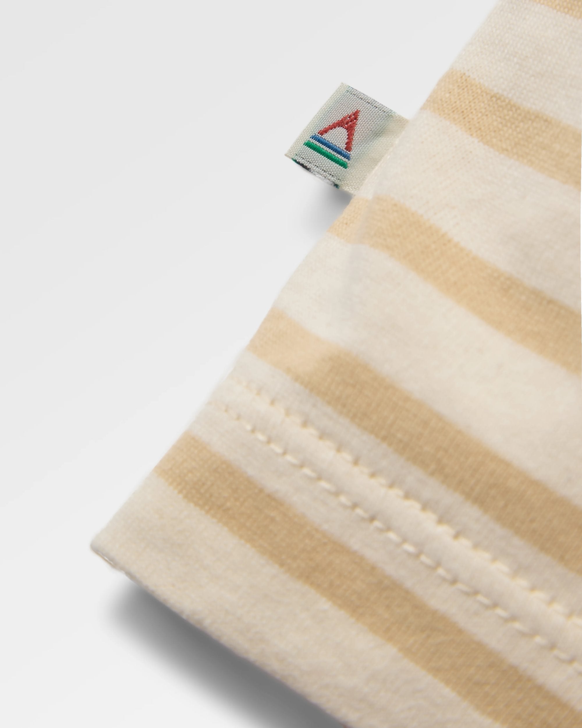 Zen Recycled Cotton Relaxed Fit T-Shirt - Stone Stripe