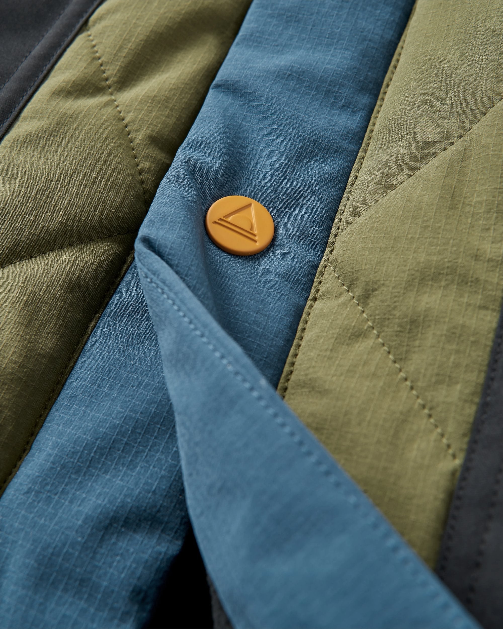 Campscape Recycled Fleece Lined Parka - Black/Khaki