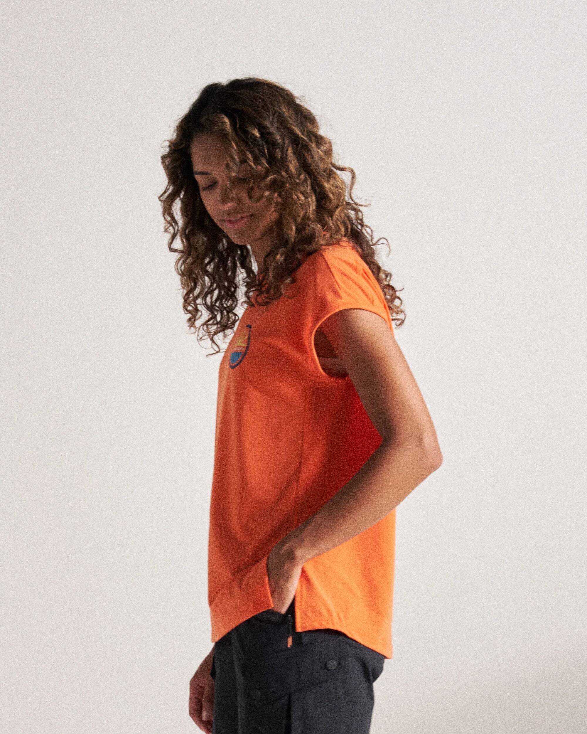 Chase The Light Drirelease® Active T-Shirt - Ember Orange