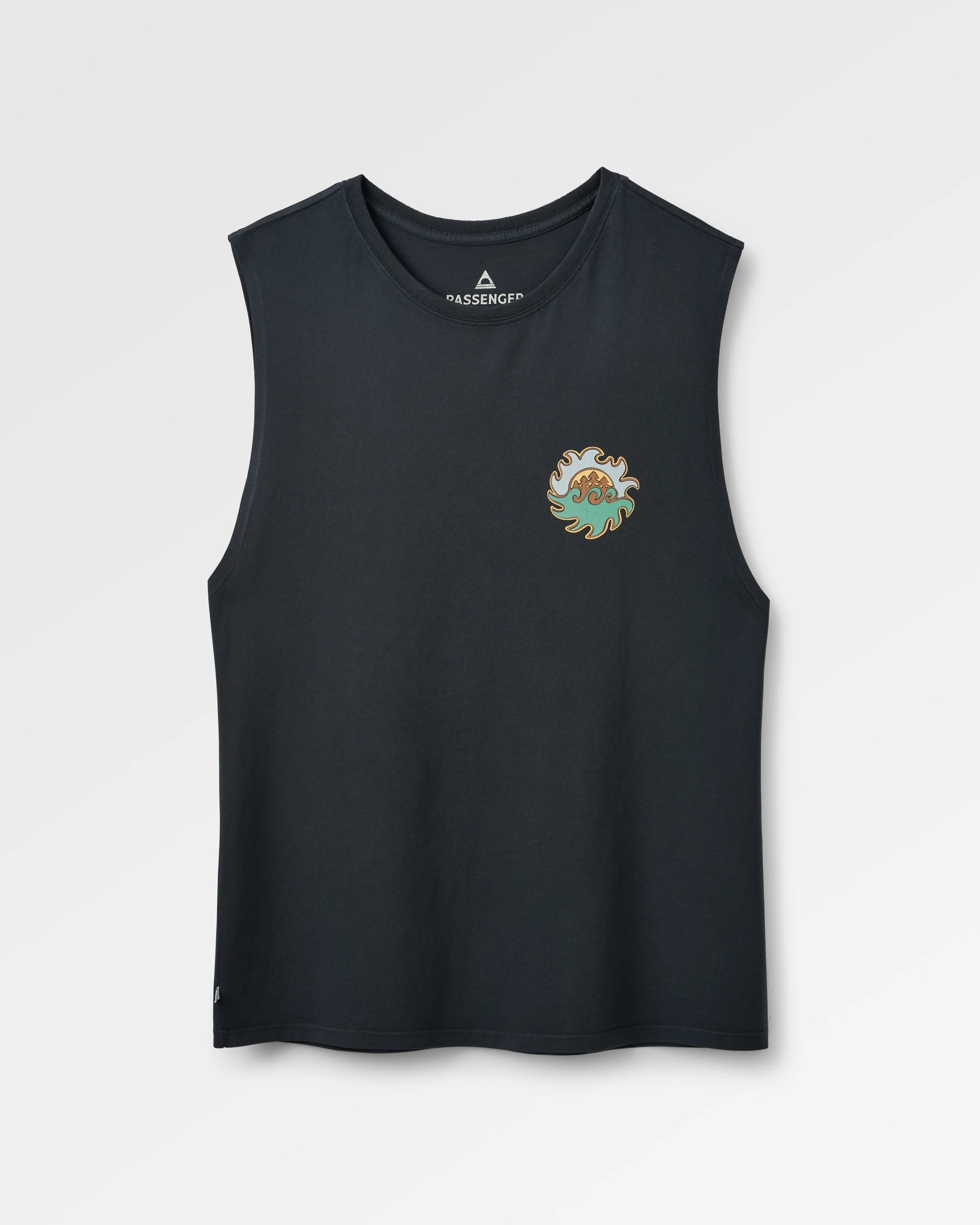 Dune Men's Recycled Cotton Vest - Black