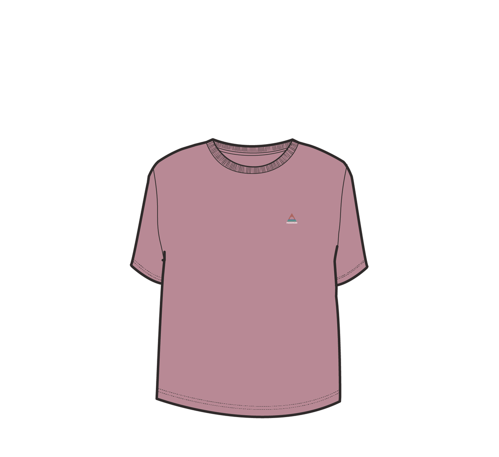 Classic Recycled Cotton T-Shirt - Pink Haze