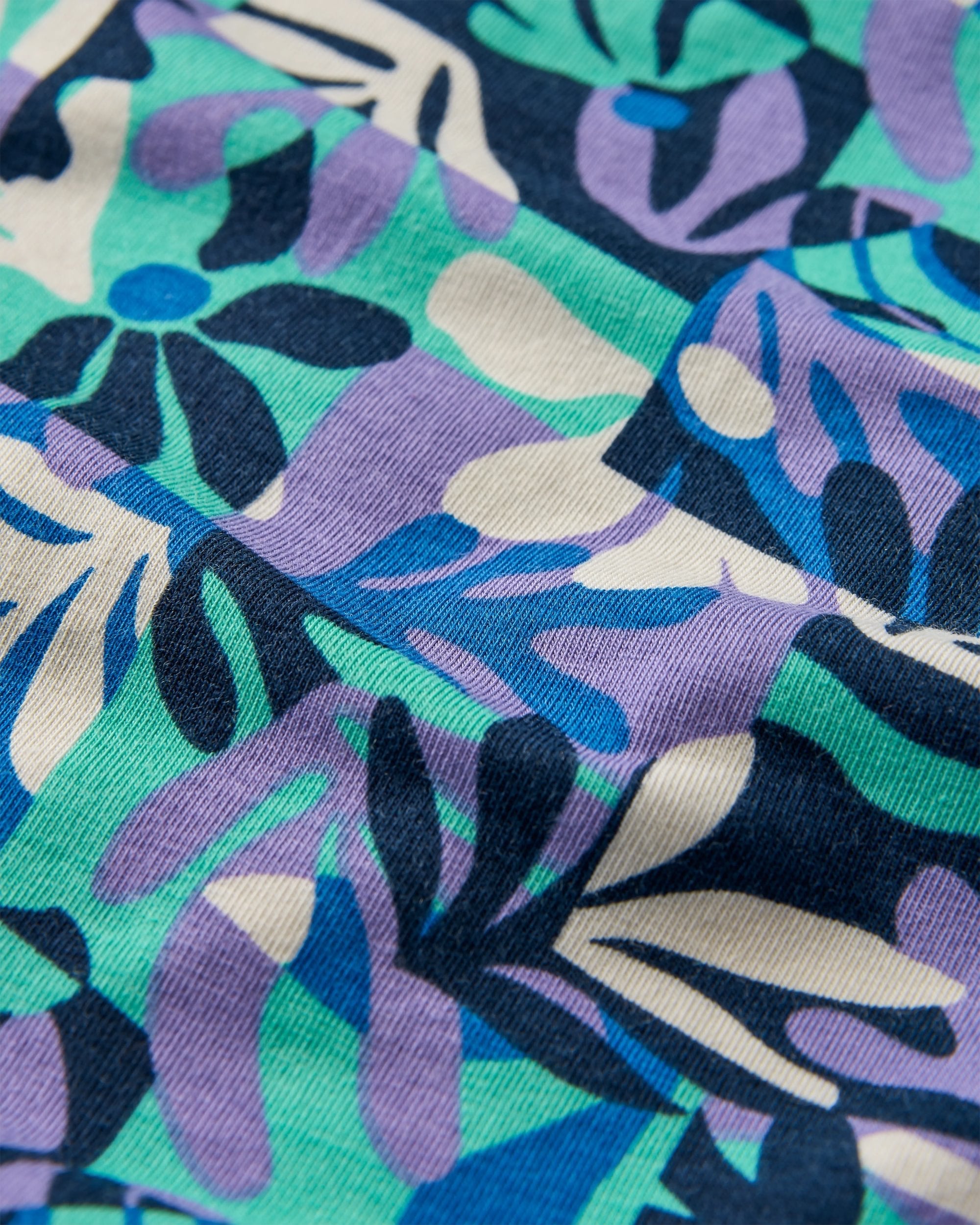Day Dream Recycled Trouser - Mountain Foliage Purple