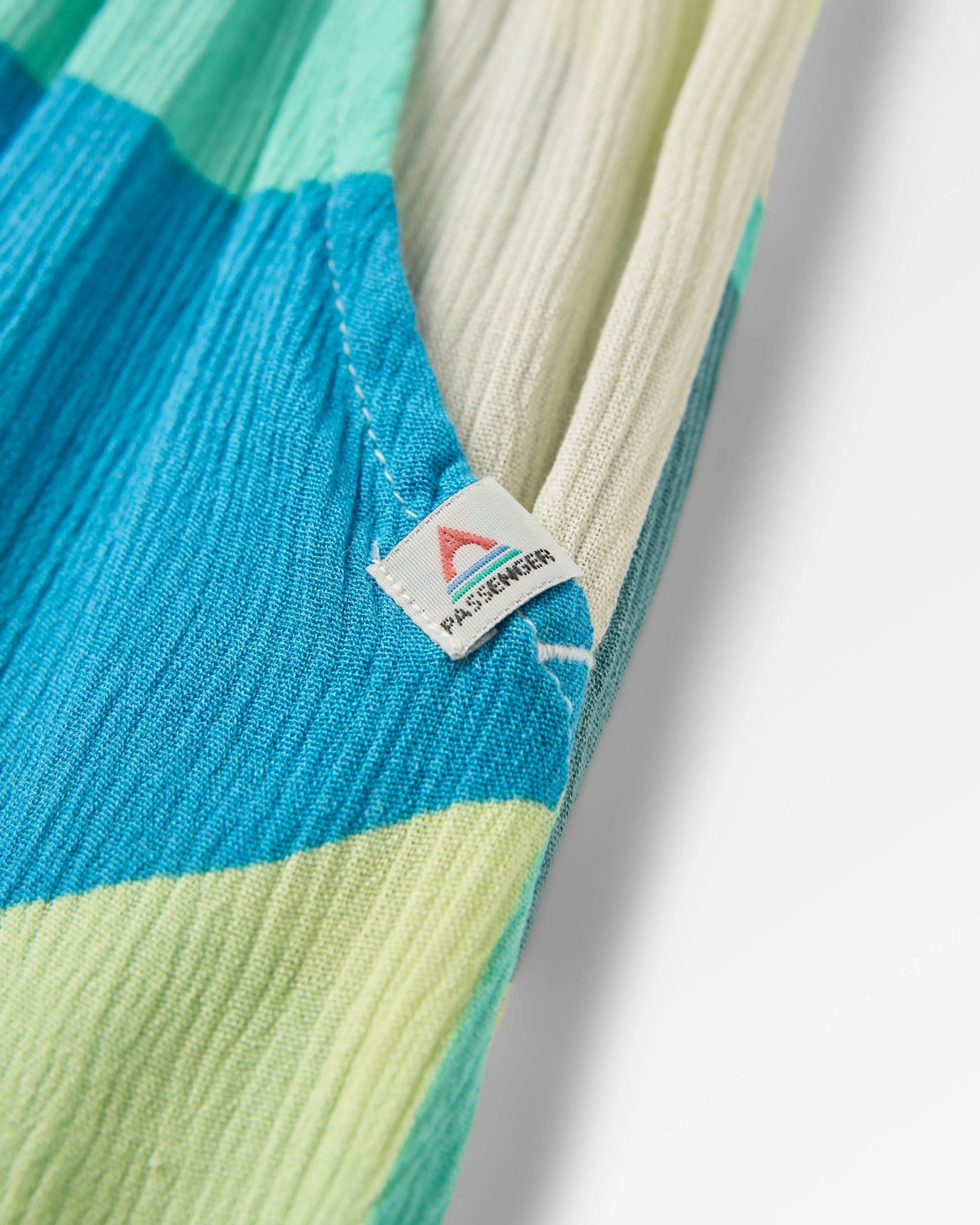 Dew EcoVero Woven Skirt - Vista Patchwork Aqua