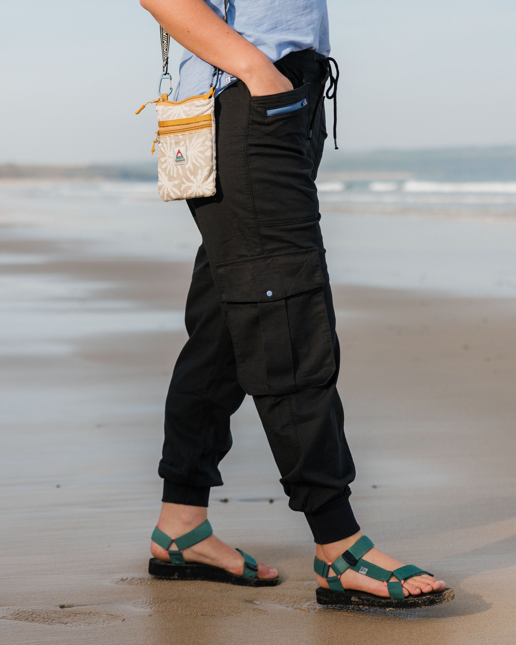 Hydrilla Organic Cotton Trouser - Black