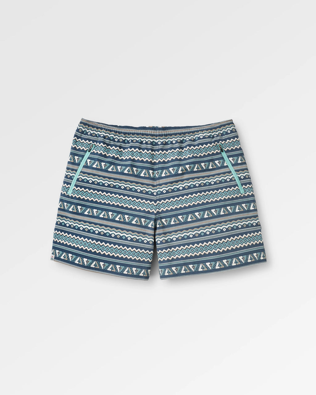Flaris NetPlus® All Purpose Short - Geo Stripe Dark Denim