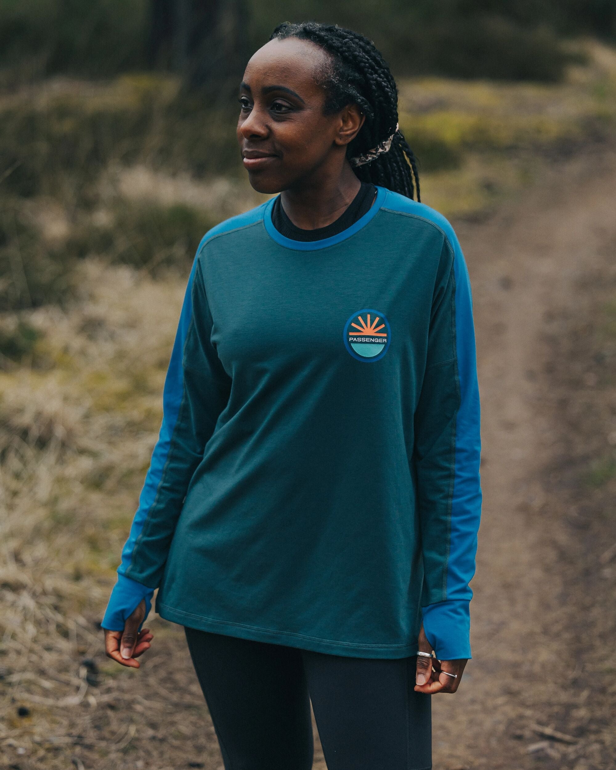 Chase The Light Drirelease® Active LS T-Shirt - Deep Ocean