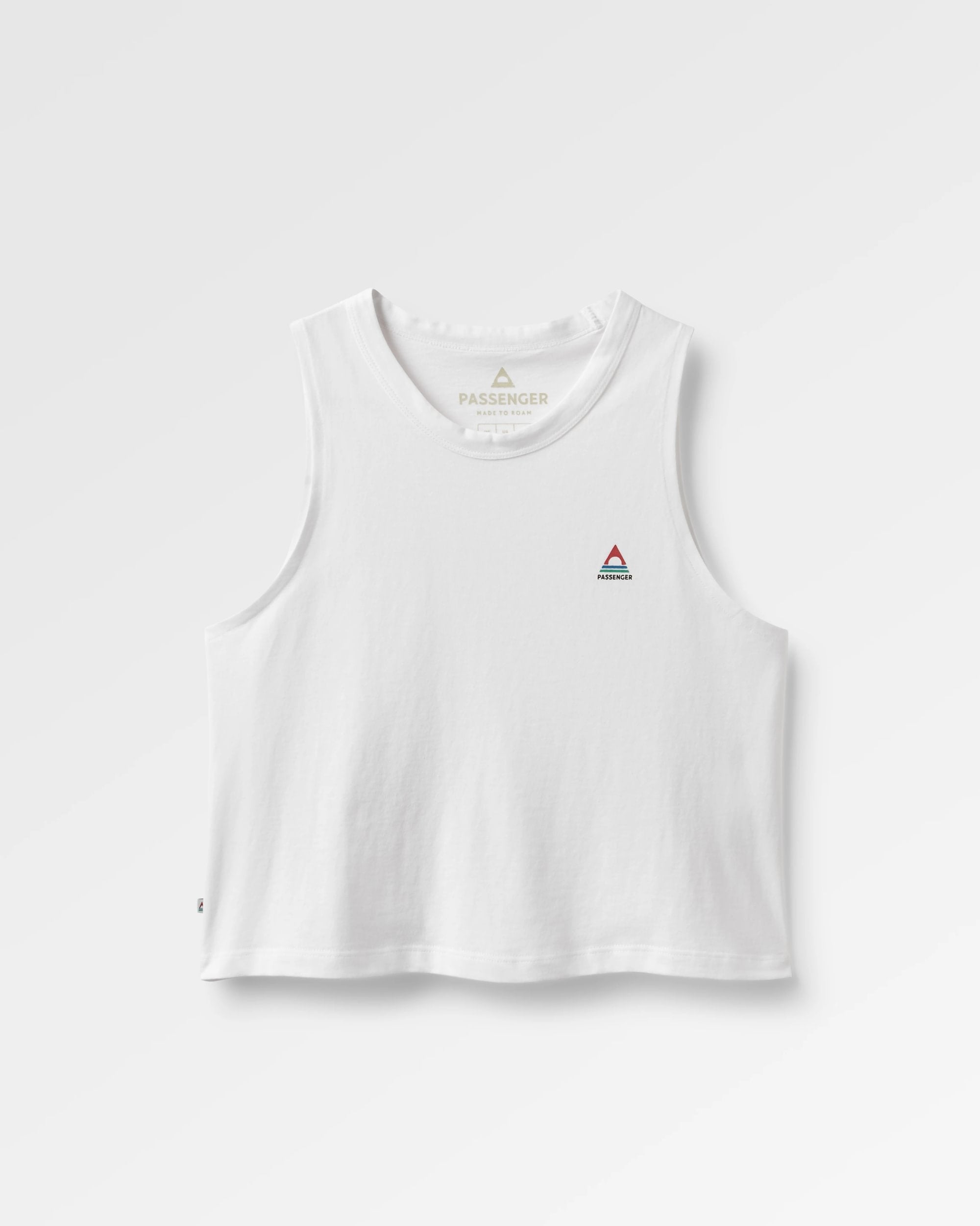 Classic Recycled Cotton Vest - White