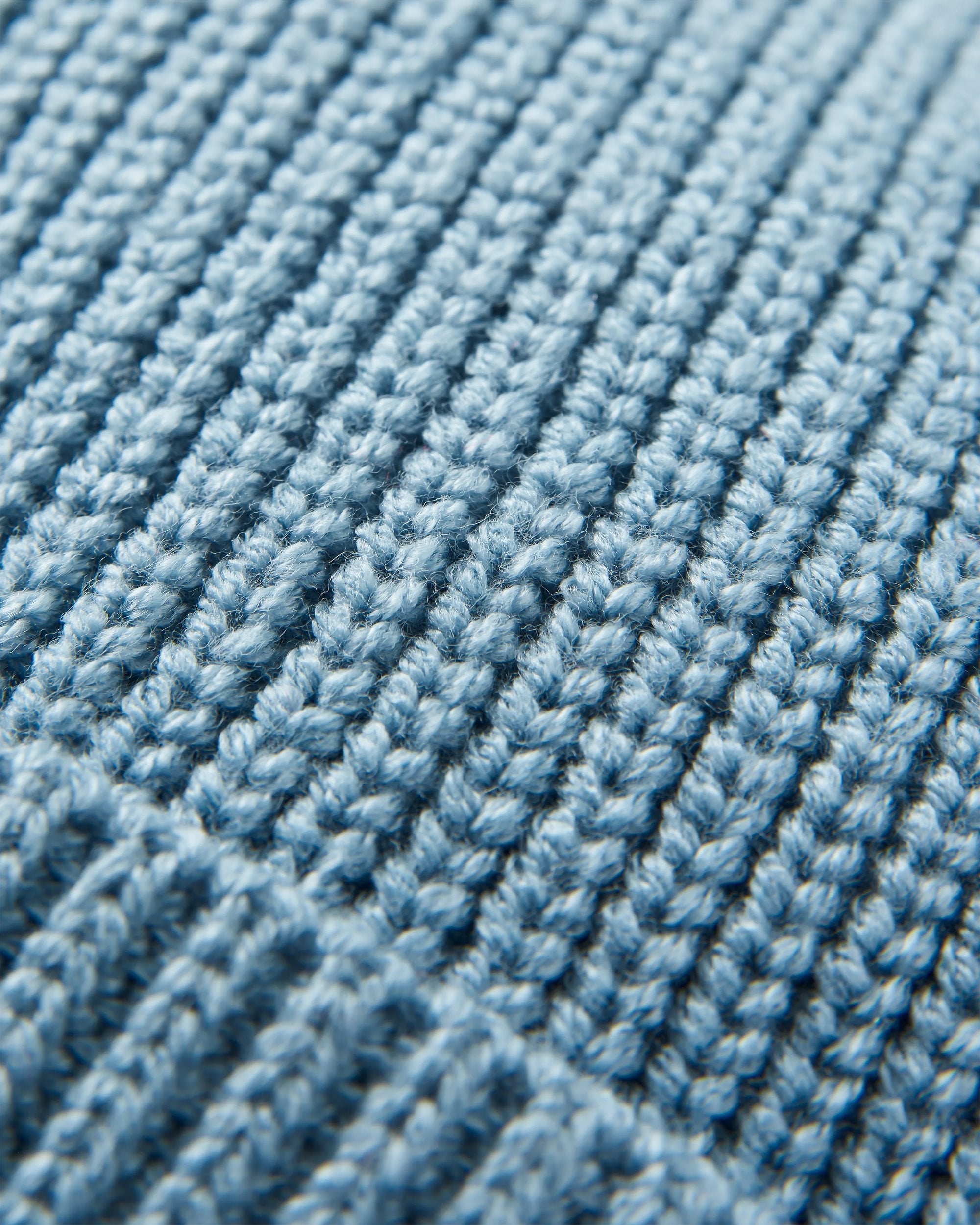 Compass Recycled Beanie - Ice Blue