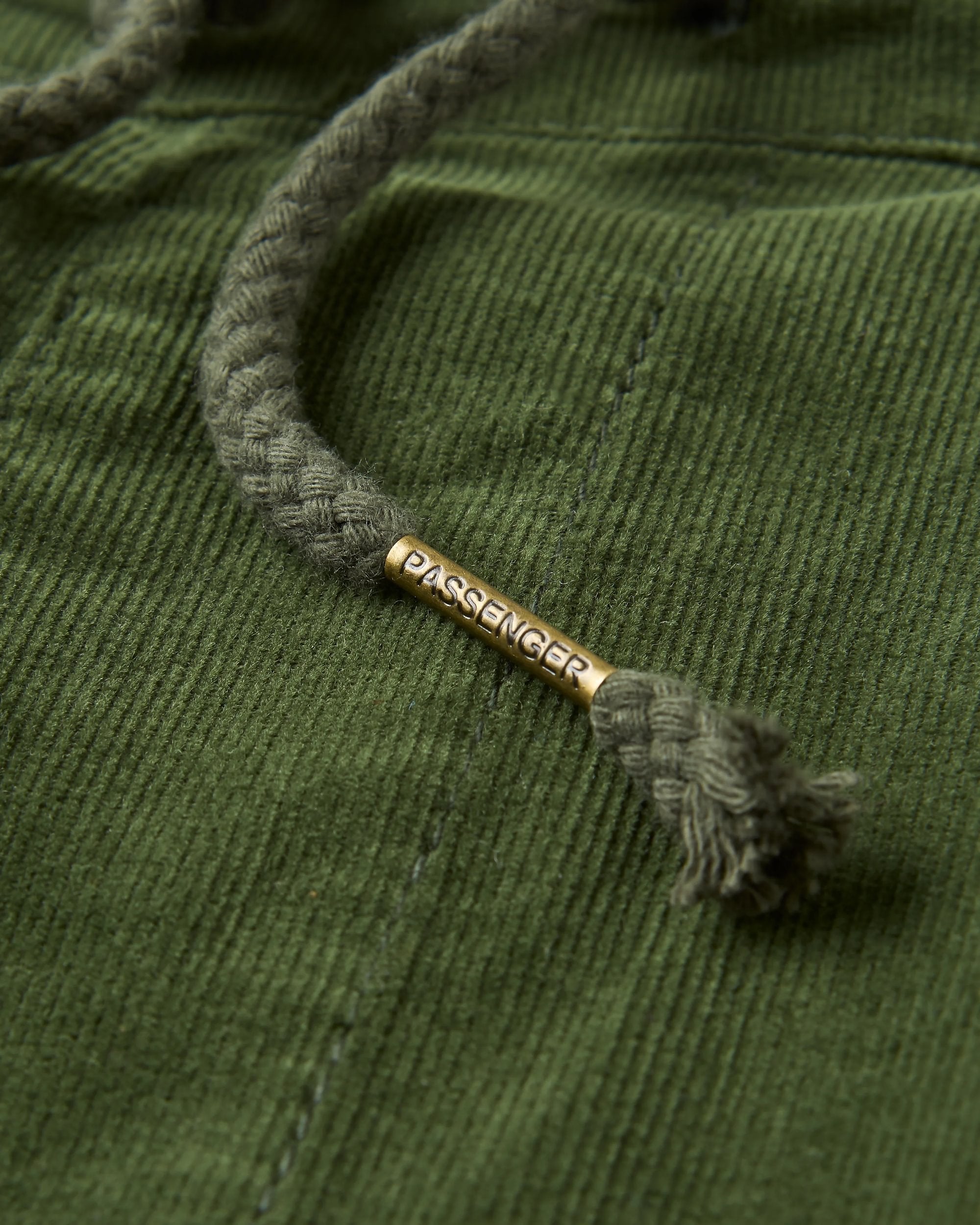 Compass Recycled Cord Trouser - Fir Tree