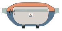 Boondocker Recycled Hip Pack - Apricot Multi