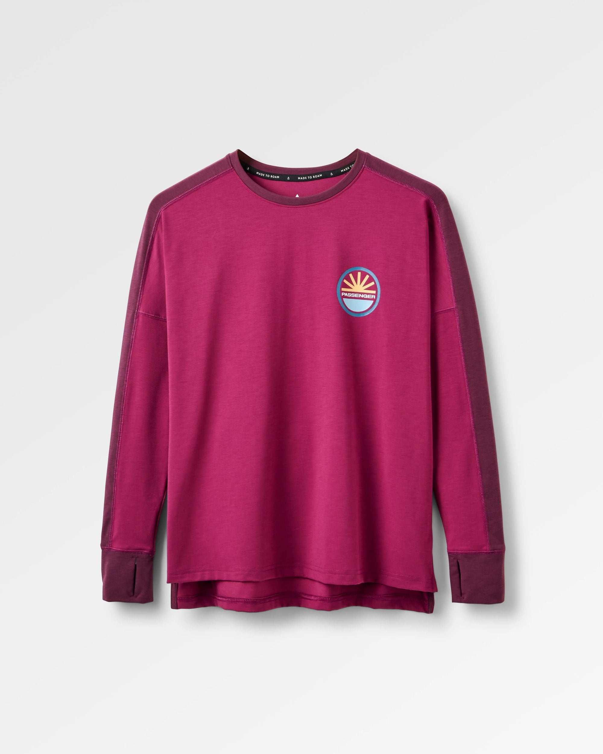 Chase The Light Drirelease® Active LS T-Shirt - Wild Berry