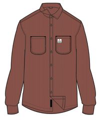 Backcountry Cord Shirt - Red Ochre
