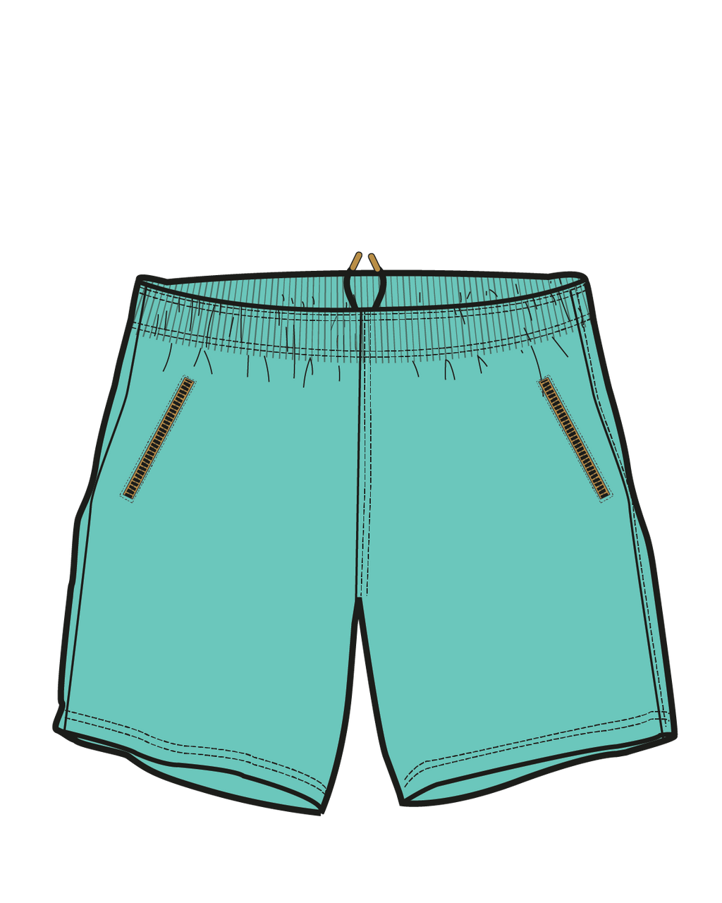 Flaris NetPlus® All Purpose Short - Aqua