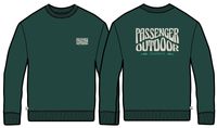 Yuca Recycled Cotton Sweatshirt - Rain Forest
