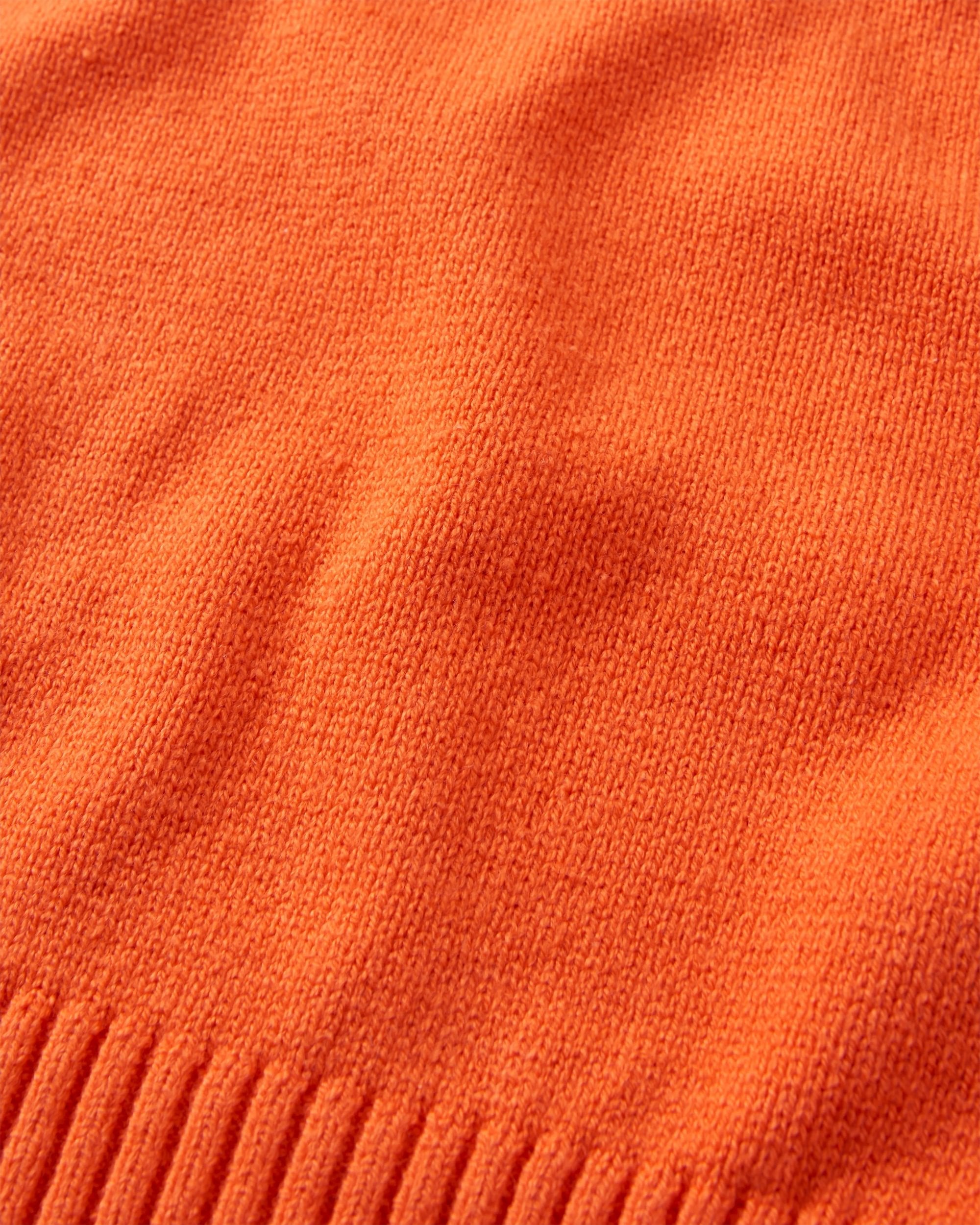 Grace Open Knit Cardigan - Ember Orange