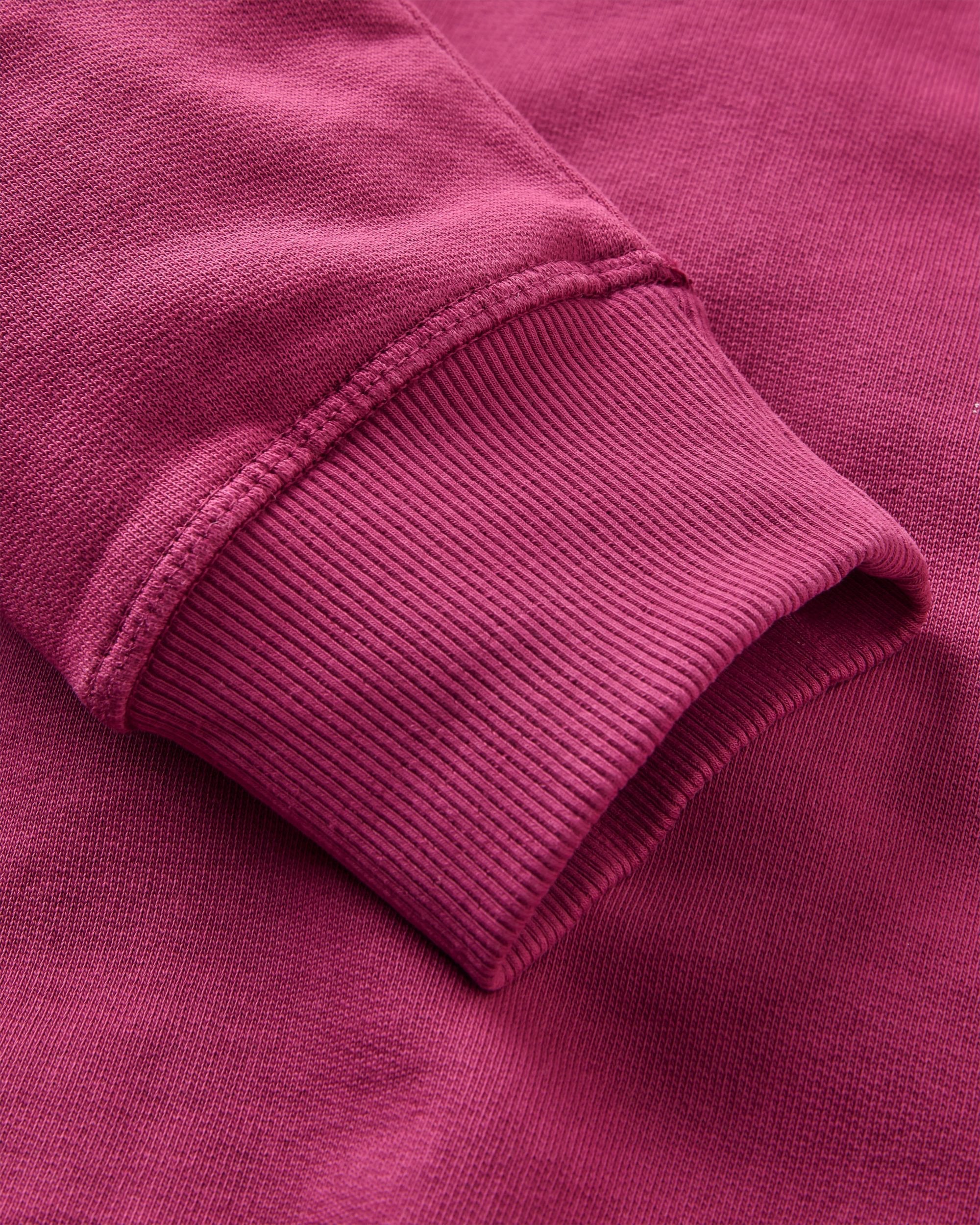 Heritage Recycled Cotton Sweatshirt - Warm Berry
