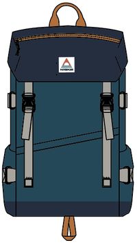 Boondocker Recycled 26L Backpack - Tidal Blue